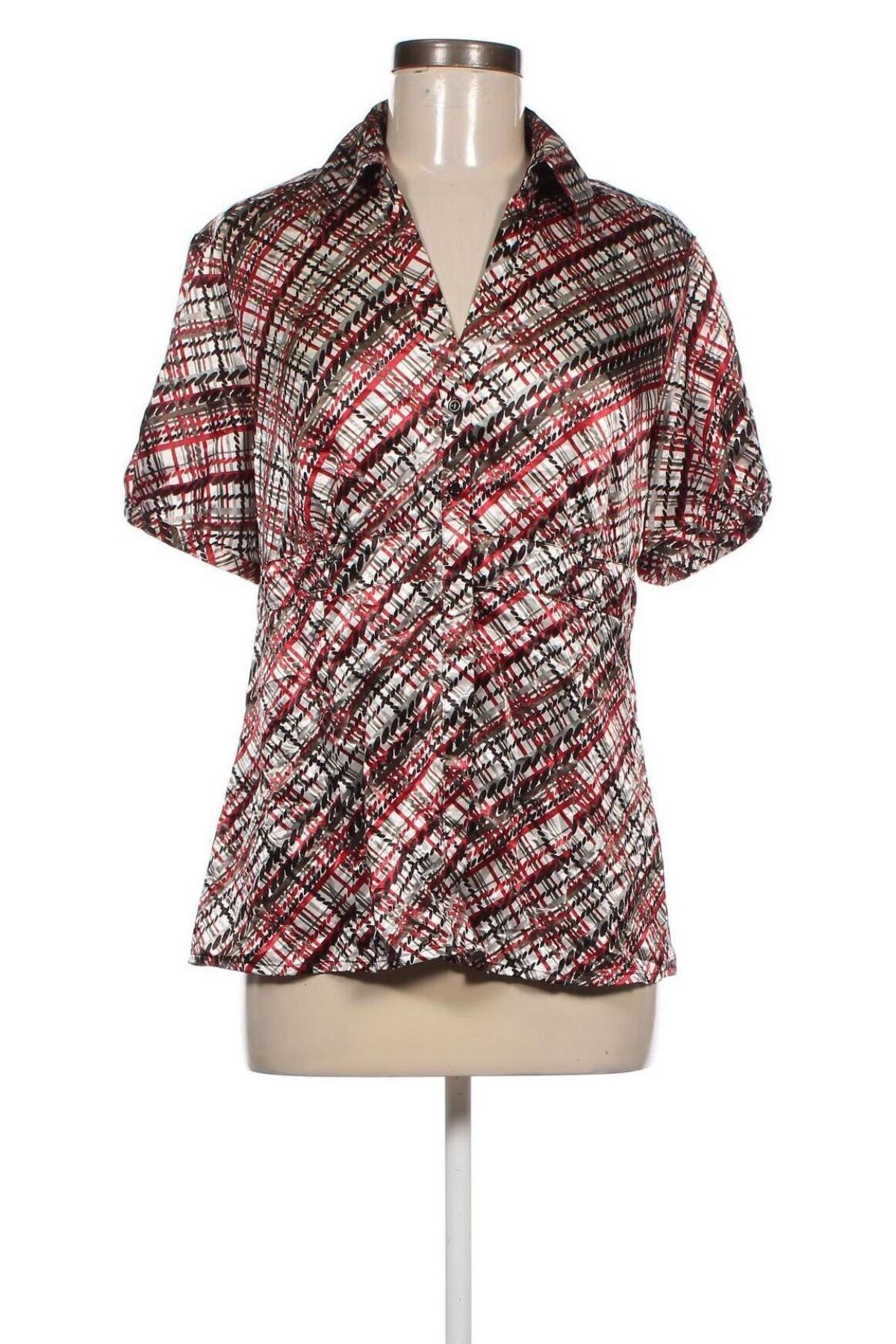 Γυναικείο πουκάμισο Fred David, Μέγεθος L, Χρώμα Πολύχρωμο, Τιμή 6,18 €