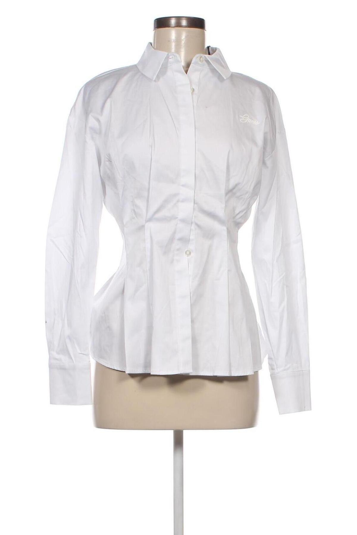 Γυναικείο πουκάμισο Guess, Μέγεθος S, Χρώμα Λευκό, Τιμή 48,25 €