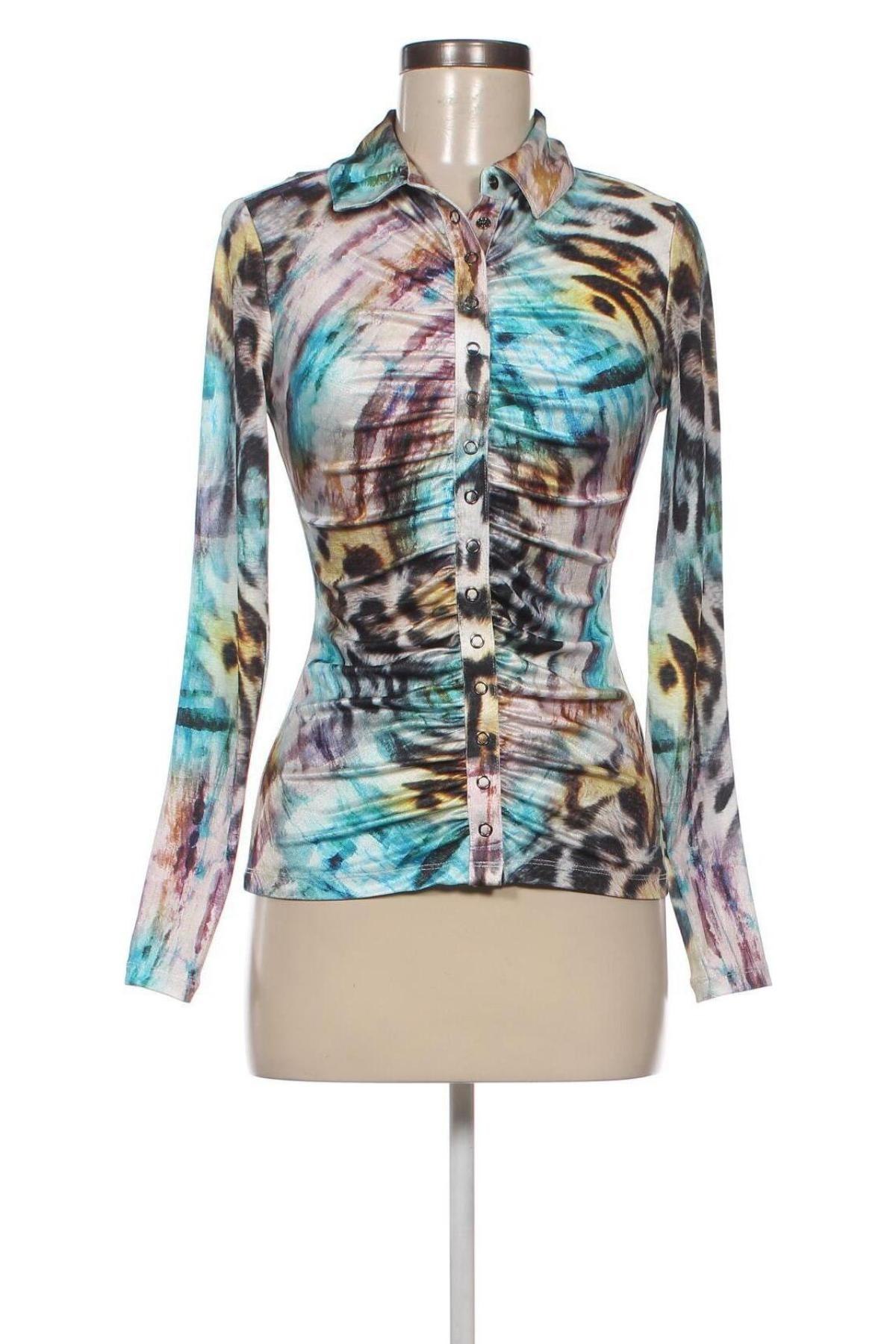 Γυναικείο πουκάμισο Guess, Μέγεθος S, Χρώμα Πολύχρωμο, Τιμή 80,41 €