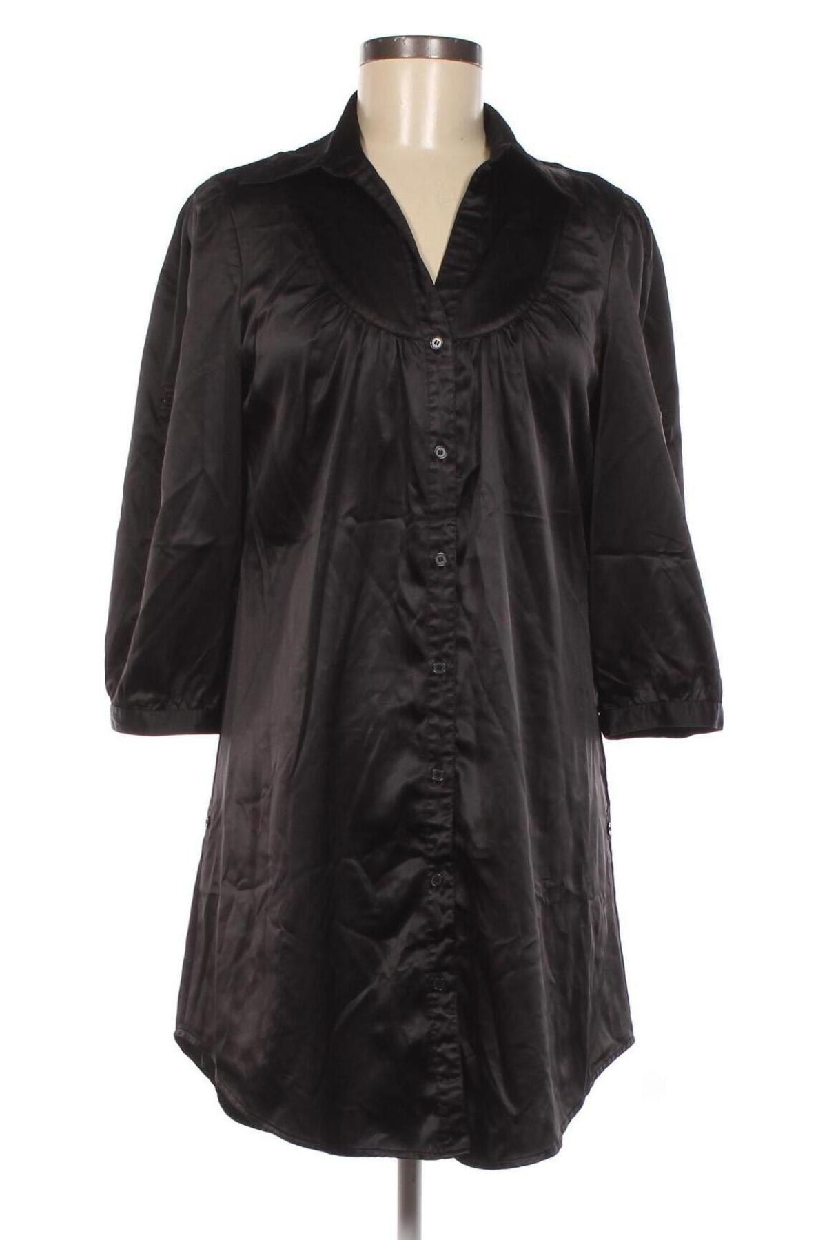 Γυναικείο πουκάμισο H&M, Μέγεθος M, Χρώμα Μαύρο, Τιμή 6,93 €