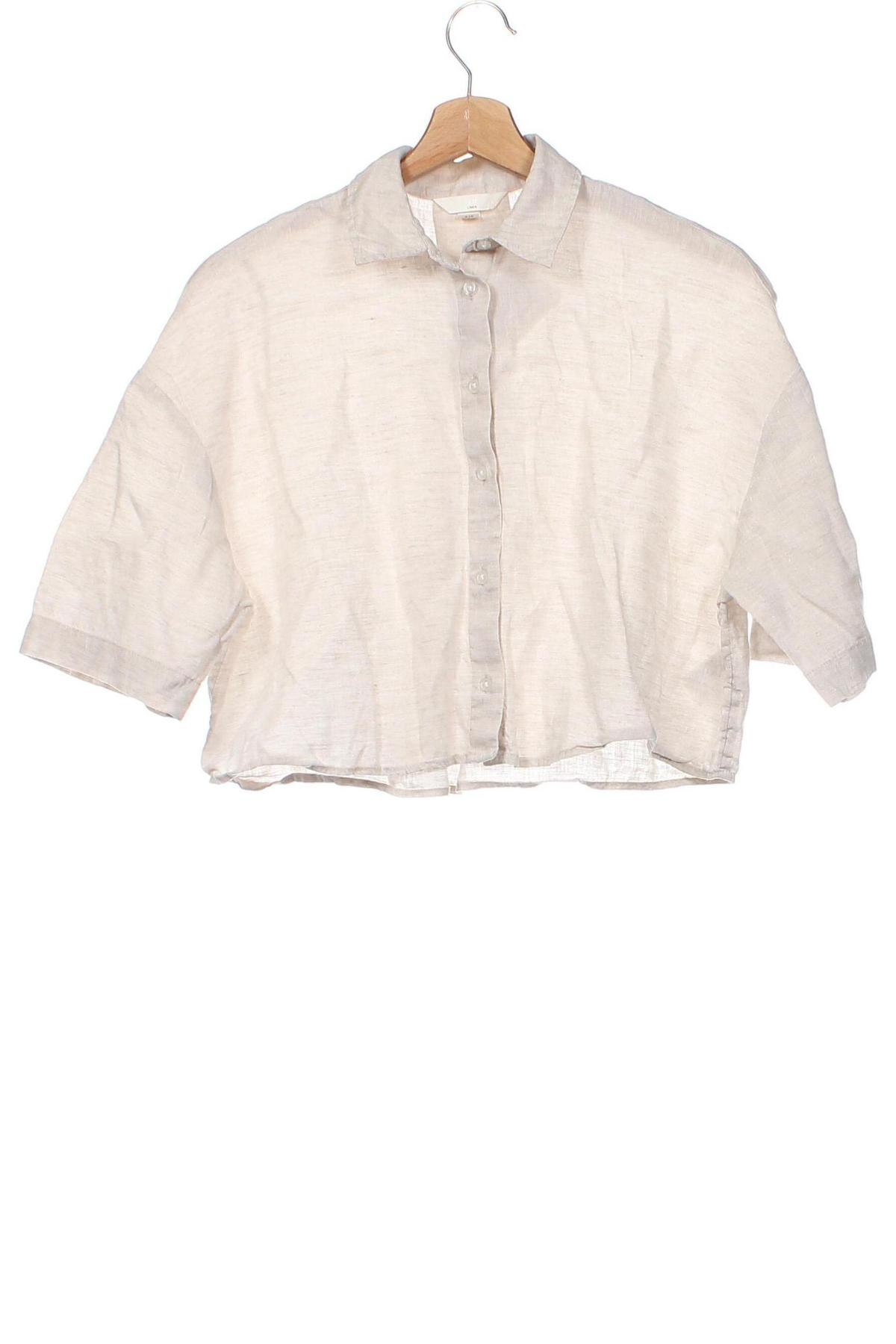 Dámská košile  H&M, Velikost XS, Barva Krémová, Cena  316,00 Kč