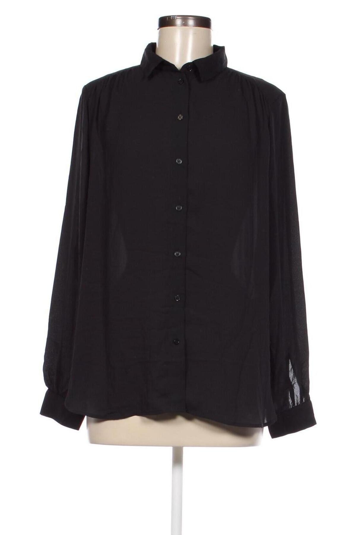 Dámska košeľa  H&M, Veľkosť L, Farba Čierna, Cena  4,54 €