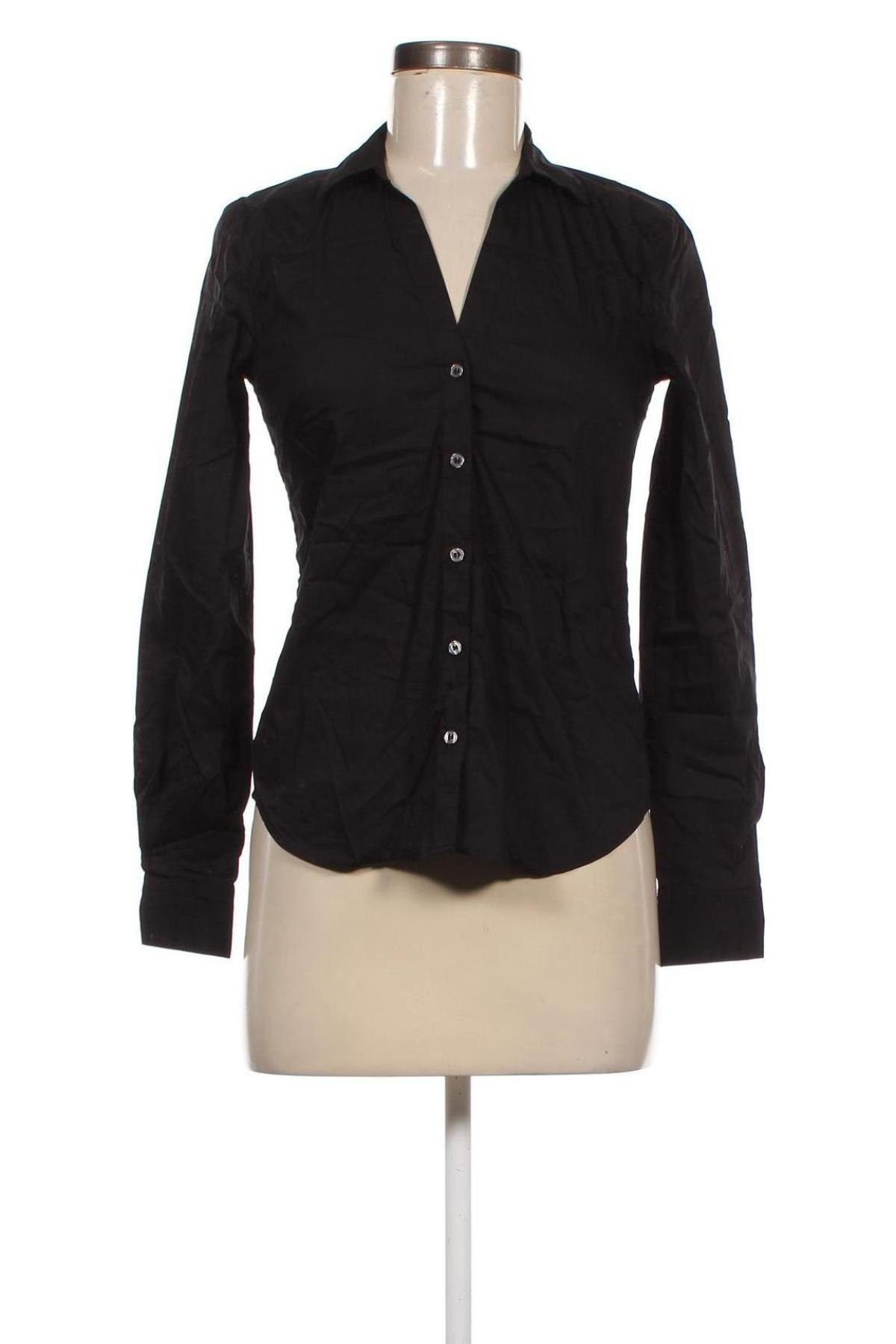 Dámska košeľa  H&M, Veľkosť XS, Farba Čierna, Cena  3,40 €