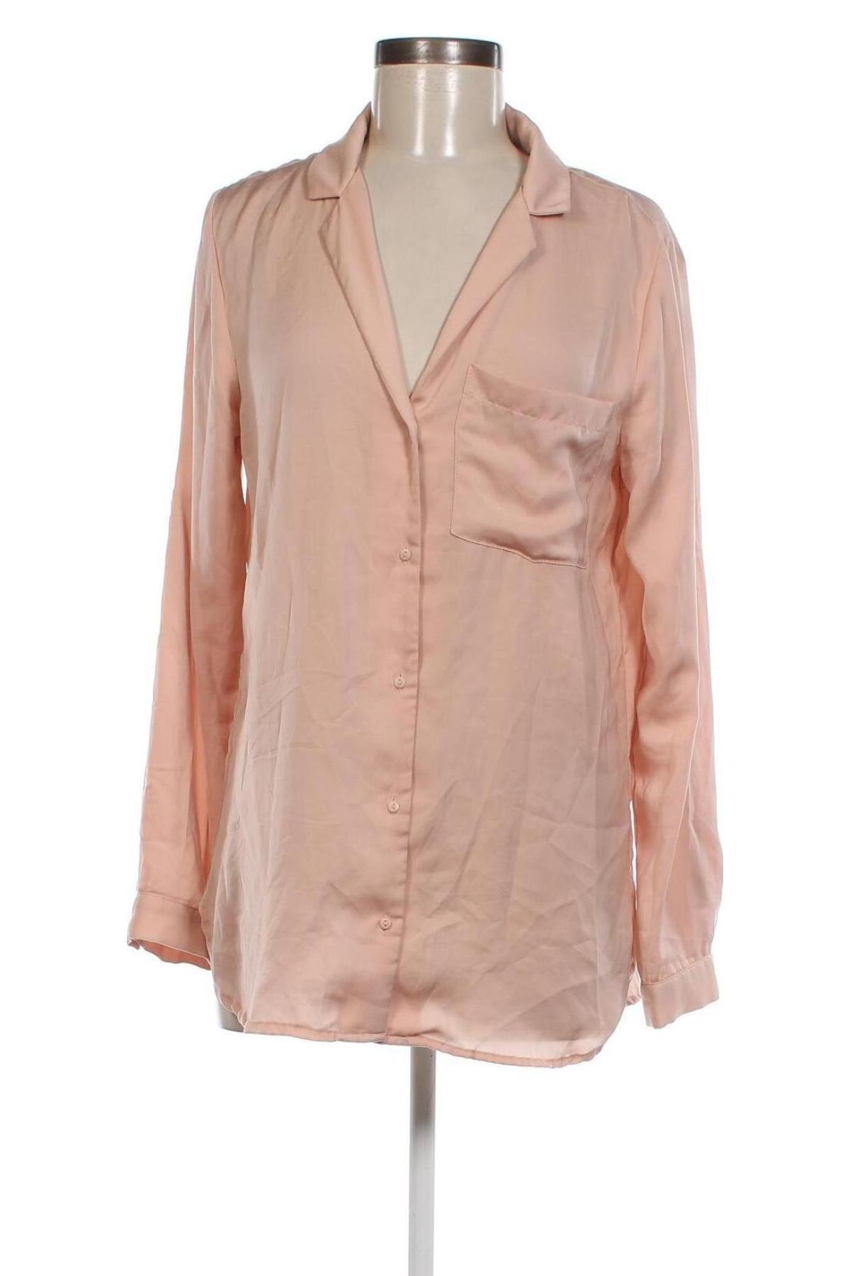 Γυναικείο πουκάμισο H&M, Μέγεθος M, Χρώμα  Μπέζ, Τιμή 7,85 €