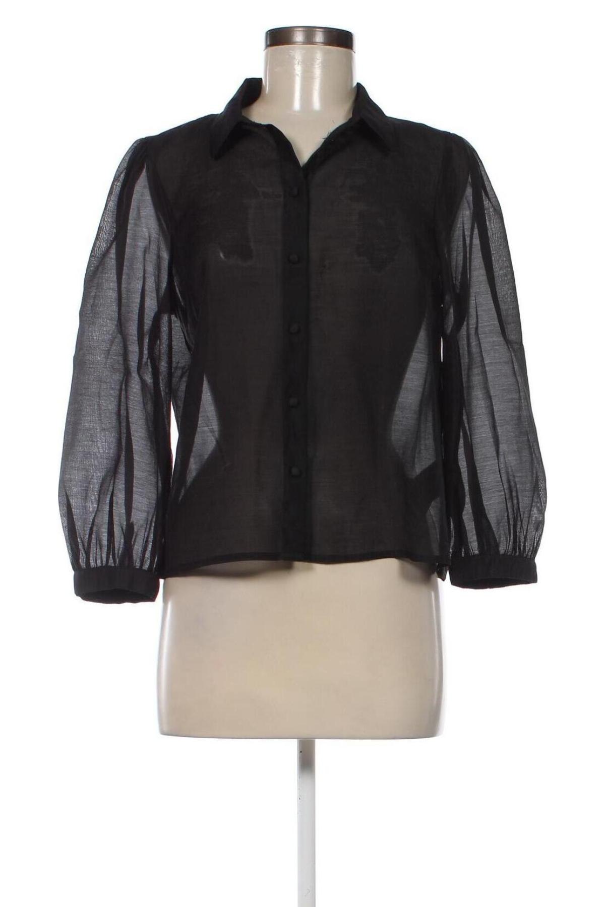 Dámska košeľa  H&M Divided, Veľkosť S, Farba Čierna, Cena  12,79 €