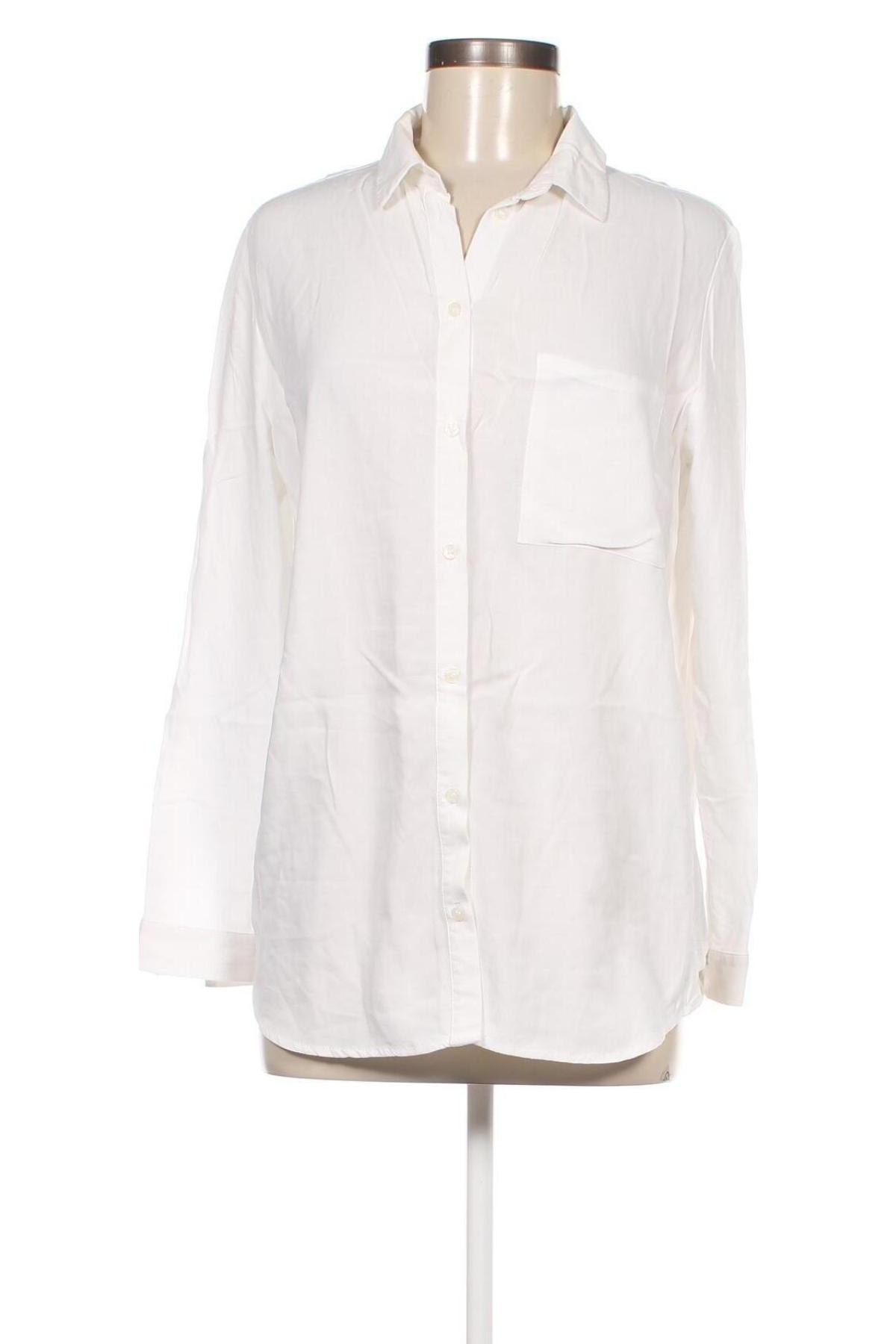 Дамска риза H&M Divided, Размер M, Цвят Бял, Цена 25,00 лв.