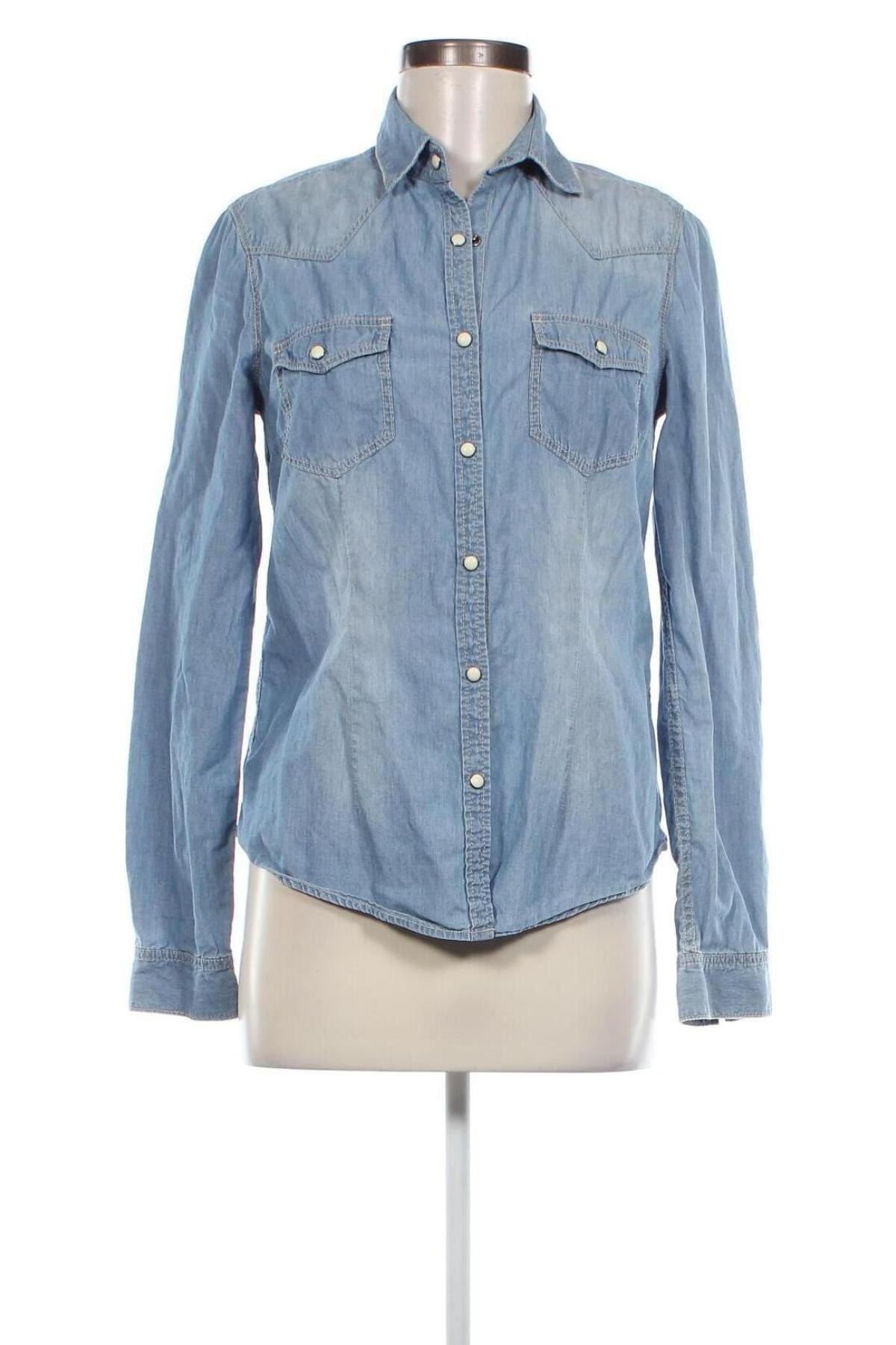 Dámska košeľa  H&M L.O.G.G., Veľkosť M, Farba Modrá, Cena  13,00 €