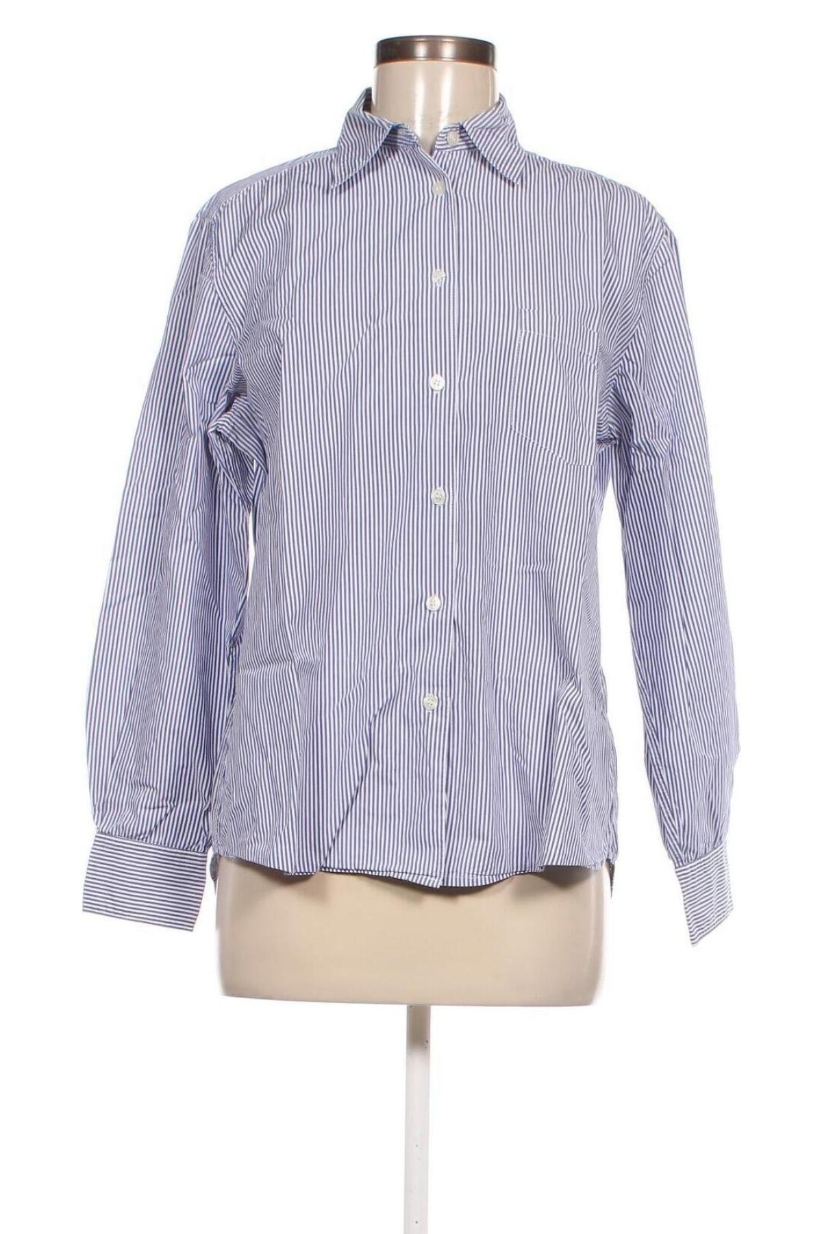 Γυναικείο πουκάμισο H&M L.O.G.G., Μέγεθος M, Χρώμα Μπλέ, Τιμή 6,63 €
