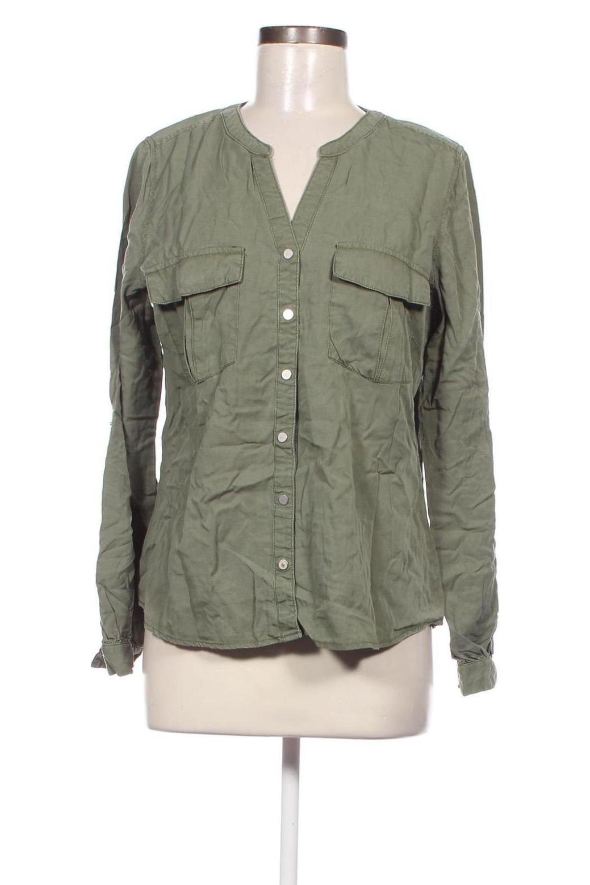Γυναικείο πουκάμισο Hema, Μέγεθος L, Χρώμα Πράσινο, Τιμή 4,95 €