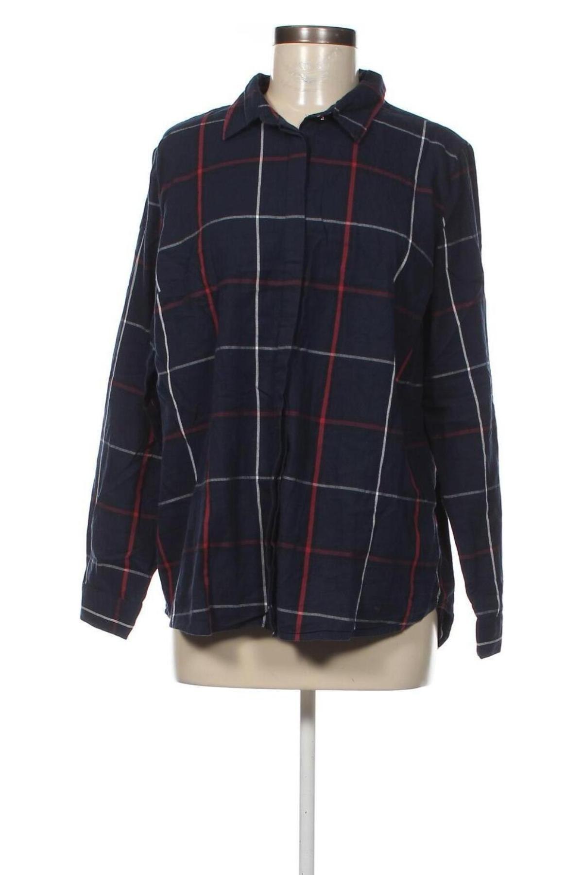 Γυναικείο πουκάμισο Kiabi, Μέγεθος XL, Χρώμα Μπλέ, Τιμή 13,14 €