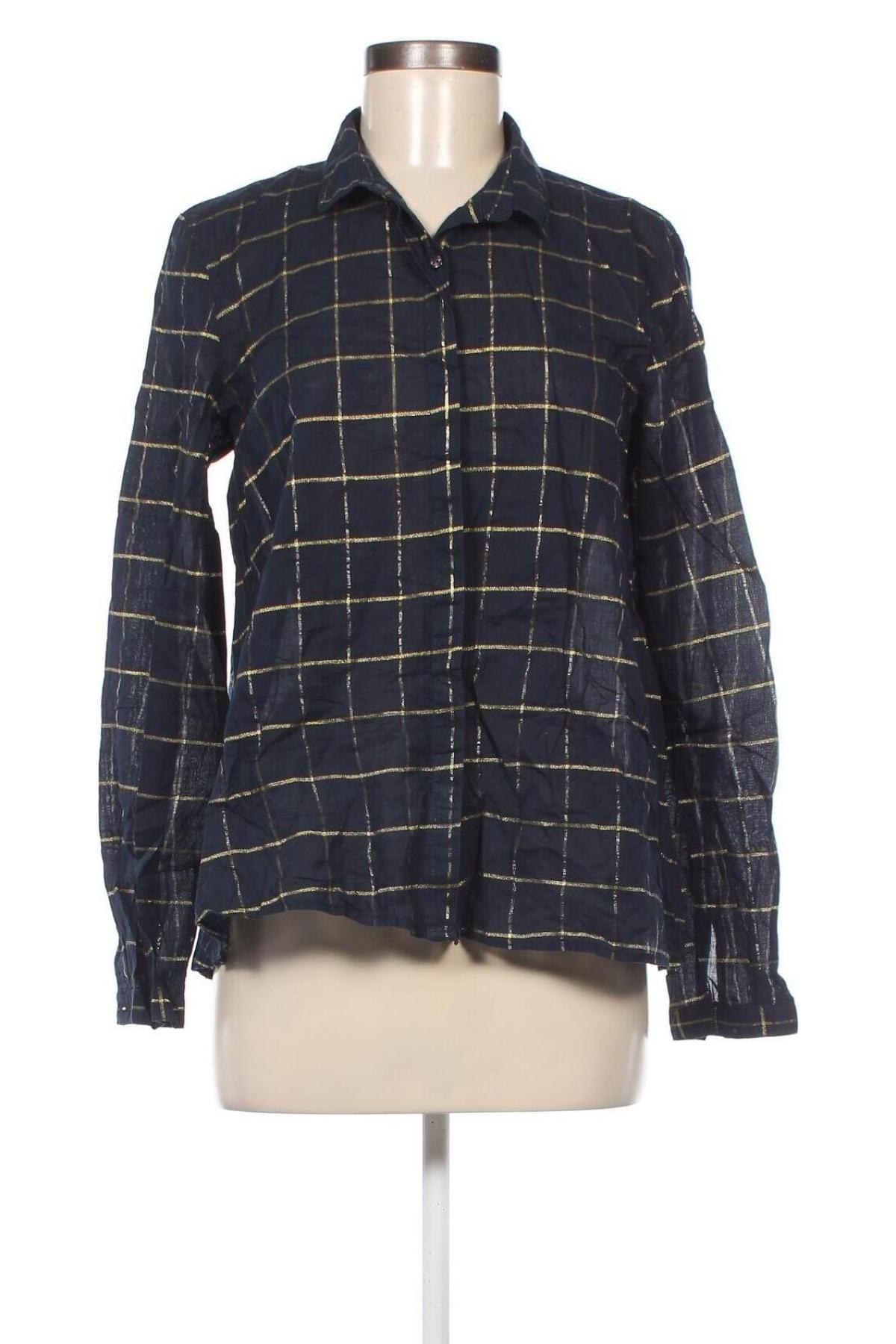 Γυναικείο πουκάμισο La Redoute, Μέγεθος M, Χρώμα Μπλέ, Τιμή 7,36 €