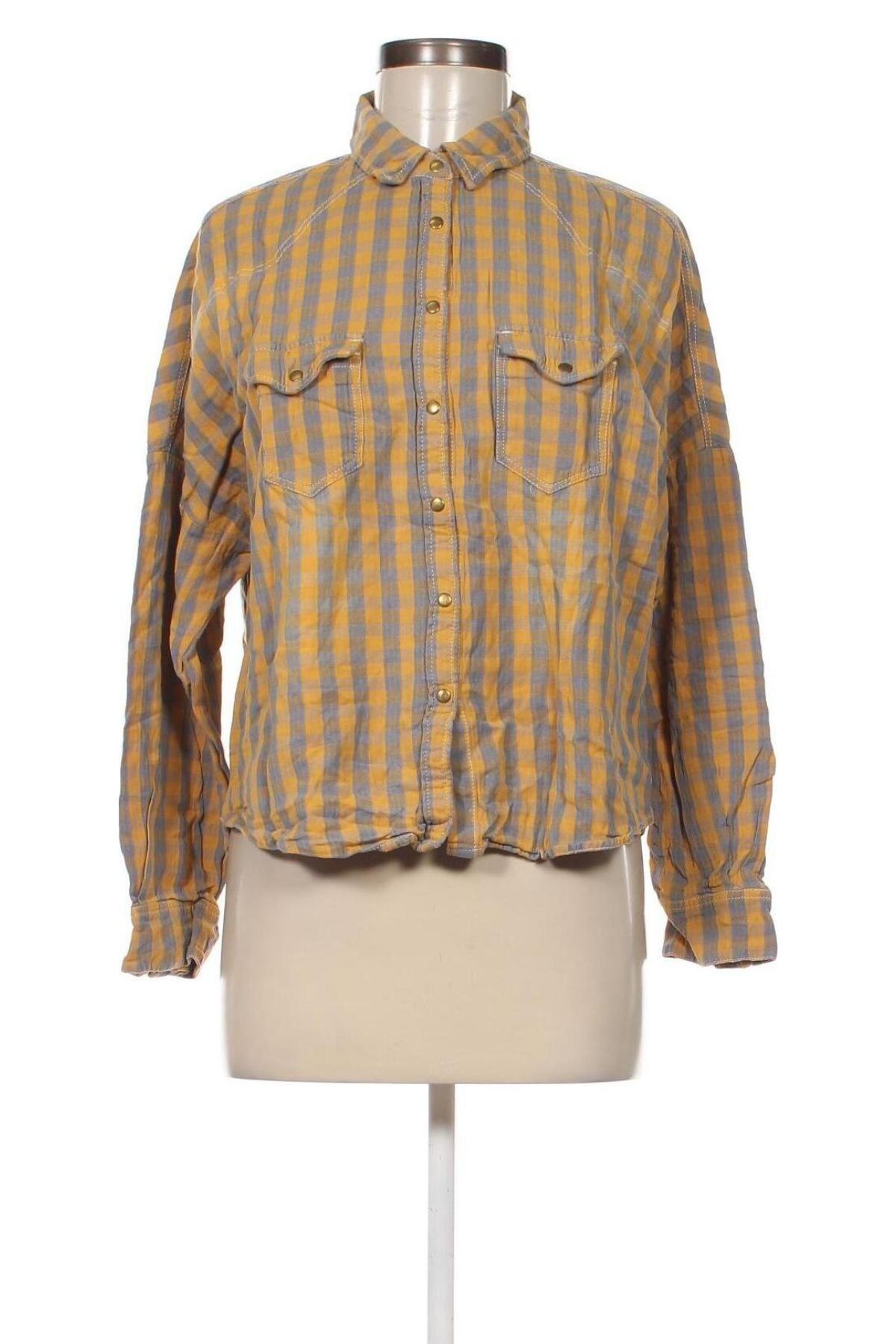 Γυναικείο πουκάμισο Mango, Μέγεθος L, Χρώμα Πολύχρωμο, Τιμή 9,02 €
