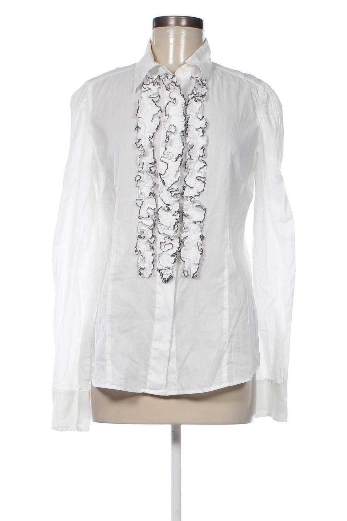 Дамска риза Marlboro Classics, Размер XL, Цвят Бял, Цена 48,00 лв.