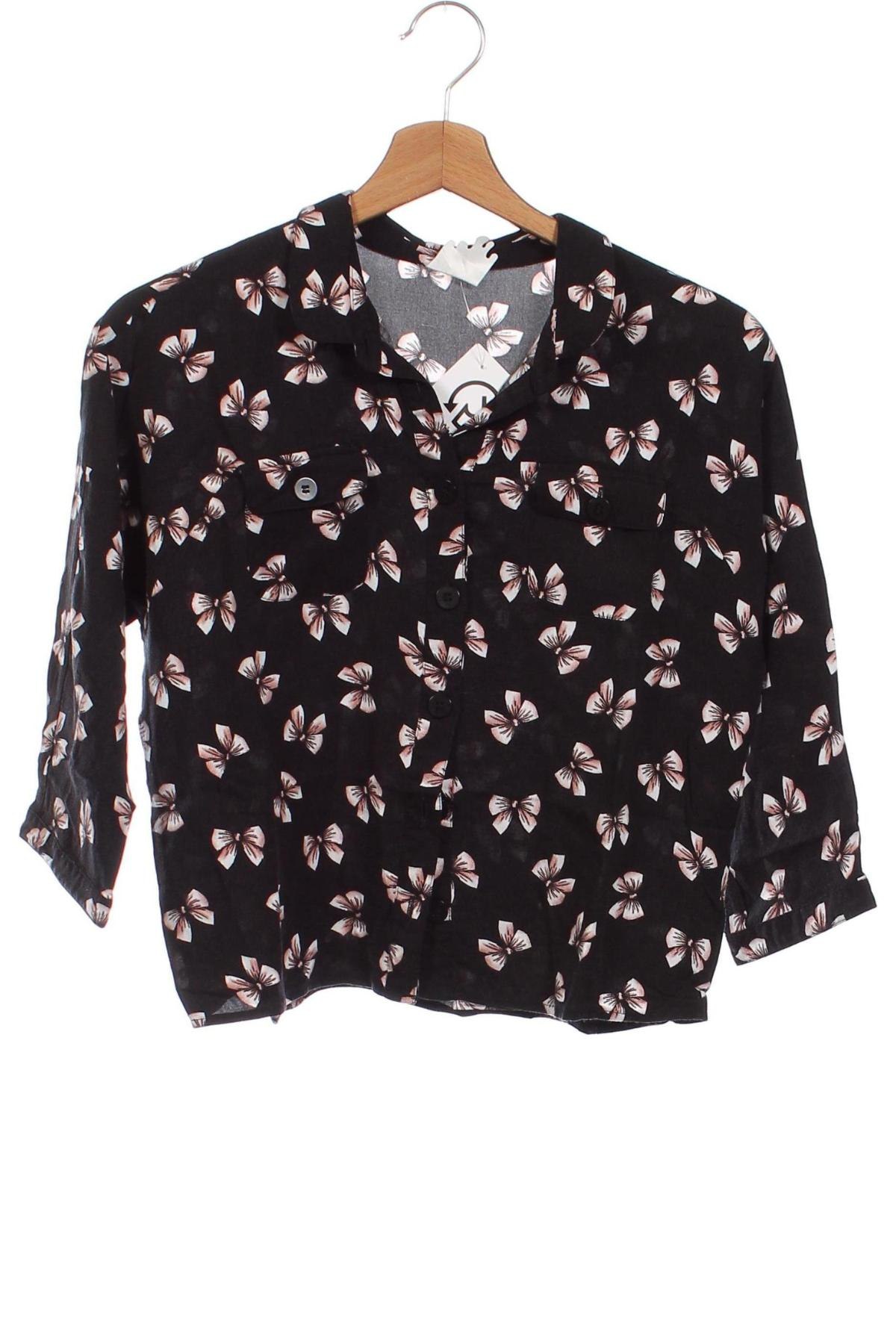 Γυναικείο πουκάμισο Monki, Μέγεθος XS, Χρώμα Μαύρο, Τιμή 6,91 €