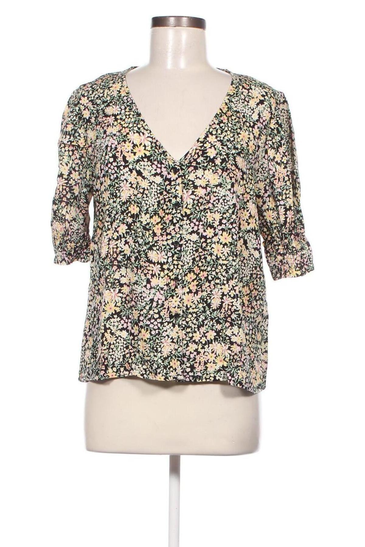 Γυναικείο πουκάμισο ONLY, Μέγεθος S, Χρώμα Πολύχρωμο, Τιμή 23,71 €
