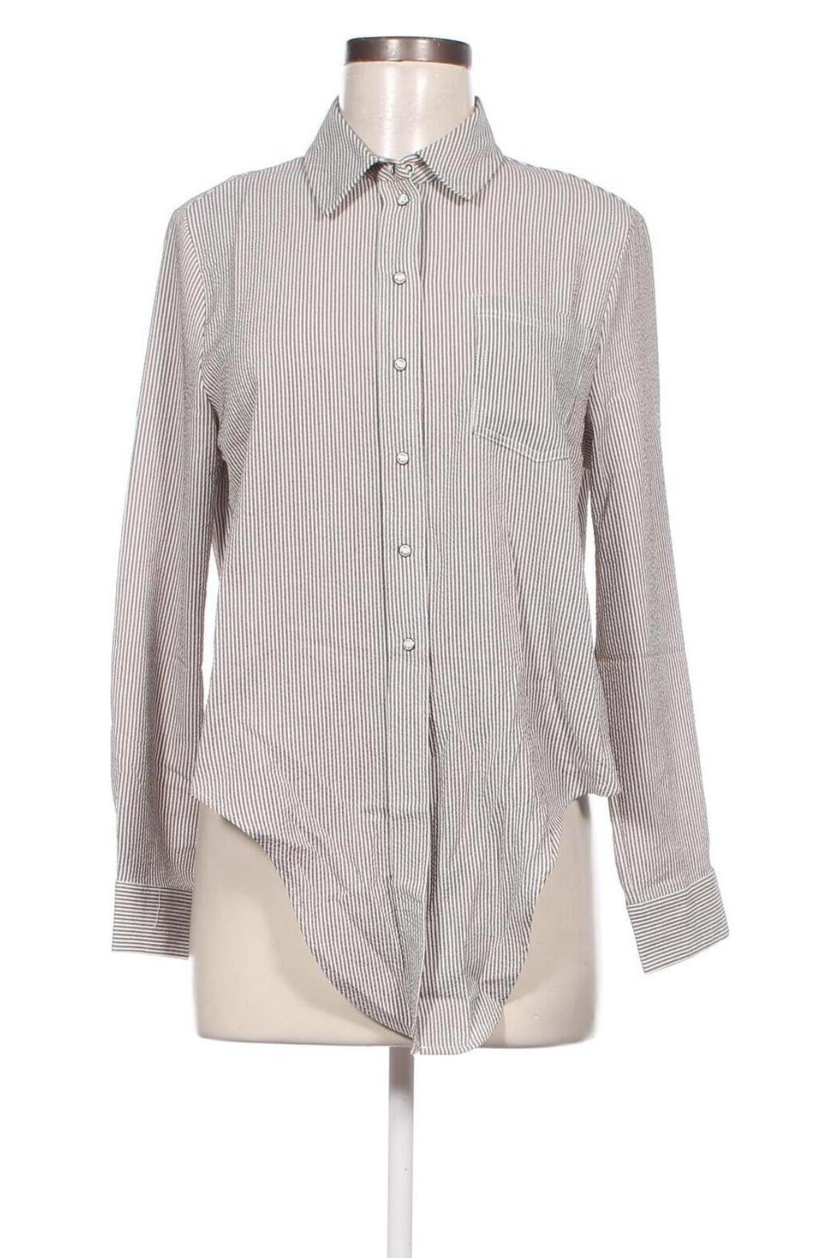 Γυναικείο πουκάμισο ONLY, Μέγεθος S, Χρώμα Γκρί, Τιμή 3,56 €