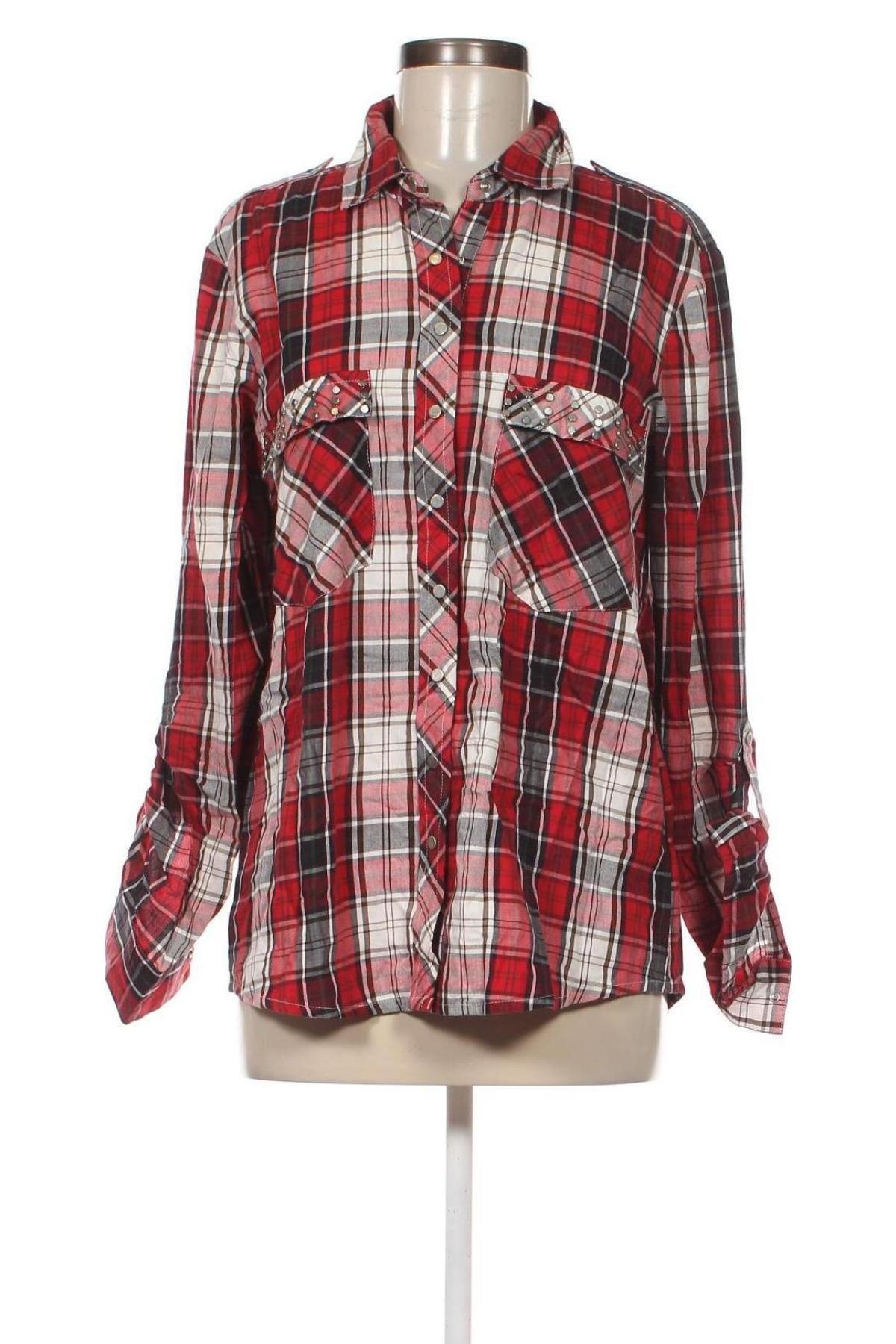 Γυναικείο πουκάμισο Pimkie, Μέγεθος L, Χρώμα Πολύχρωμο, Τιμή 8,35 €