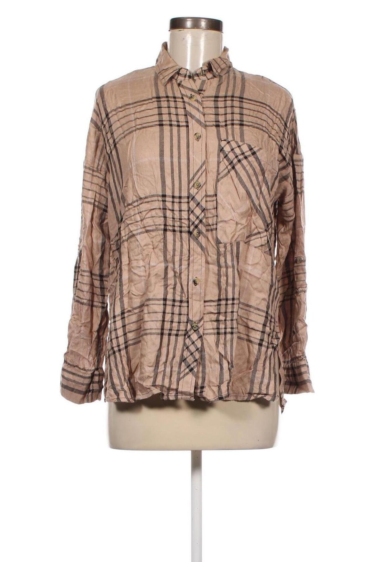Γυναικείο πουκάμισο Primark, Μέγεθος S, Χρώμα  Μπέζ, Τιμή 3,87 €