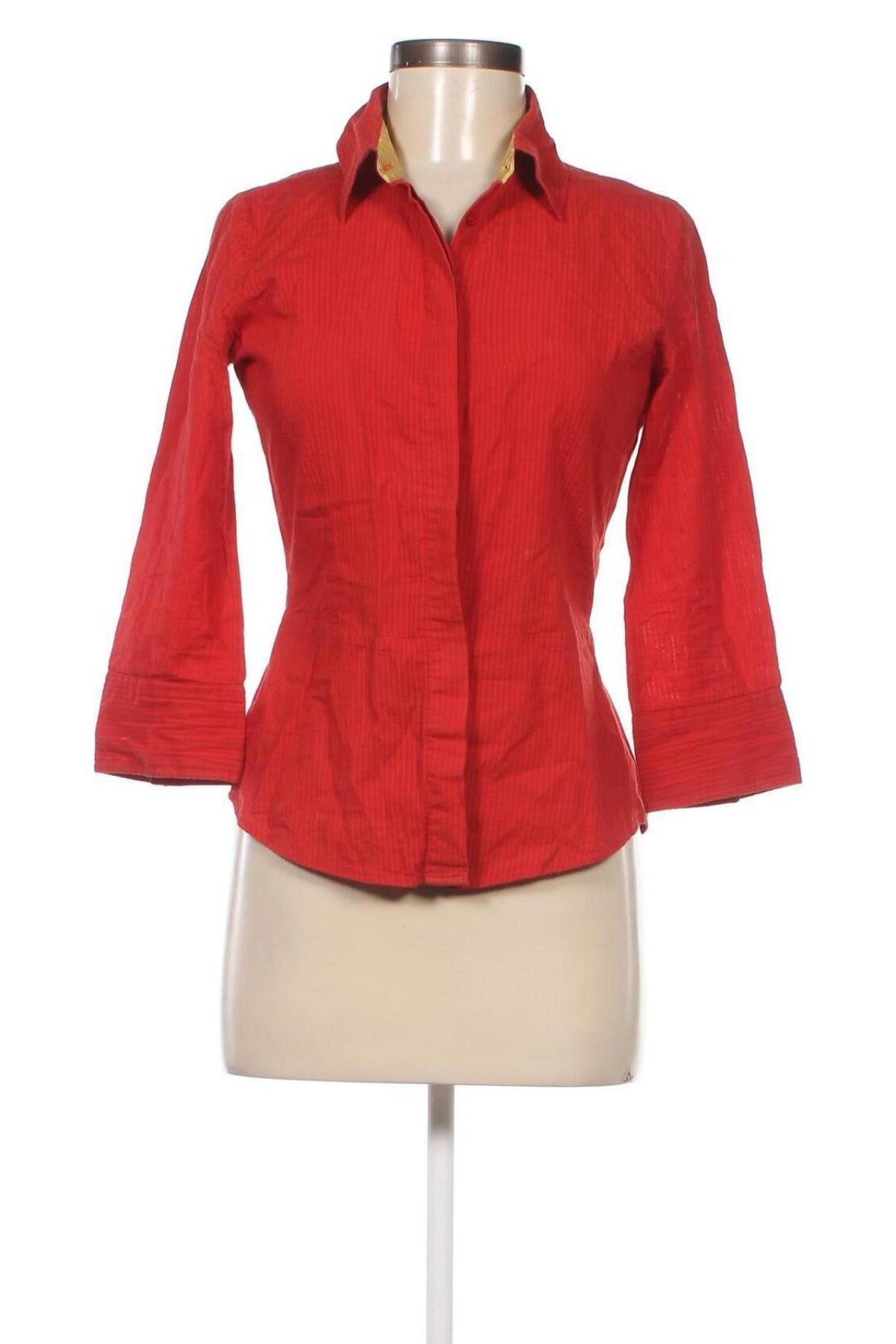 Γυναικείο πουκάμισο Reserved, Μέγεθος S, Χρώμα Κόκκινο, Τιμή 6,47 €