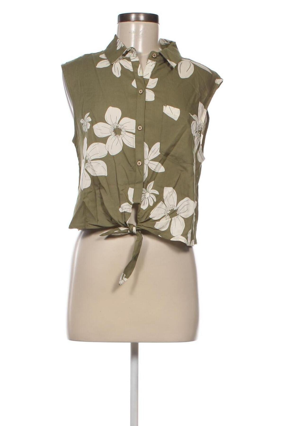 Γυναικείο πουκάμισο Roxy, Μέγεθος S, Χρώμα Πράσινο, Τιμή 11,11 €