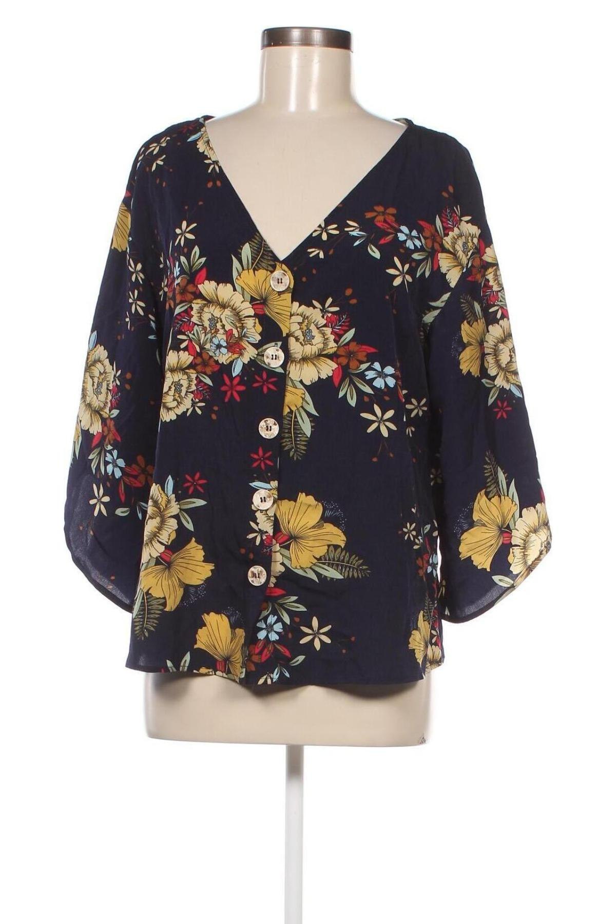 Γυναικείο πουκάμισο SHEIN, Μέγεθος M, Χρώμα Πολύχρωμο, Τιμή 9,07 €