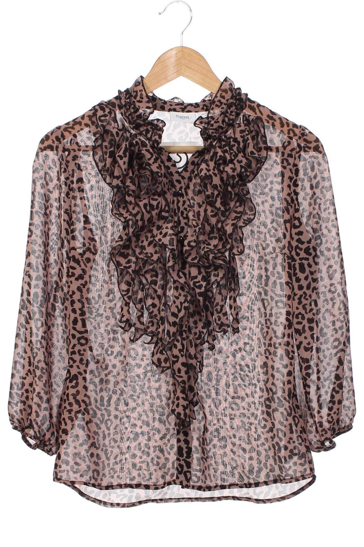 Γυναικείο πουκάμισο Saint Tropez, Μέγεθος XS, Χρώμα Πολύχρωμο, Τιμή 8,50 €