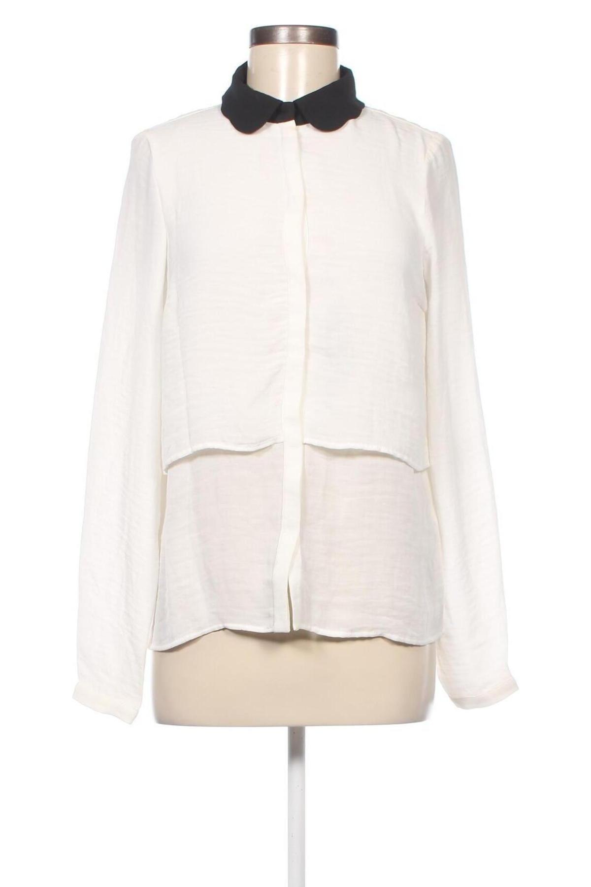 Γυναικείο πουκάμισο VILA, Μέγεθος S, Χρώμα Λευκό, Τιμή 15,95 €