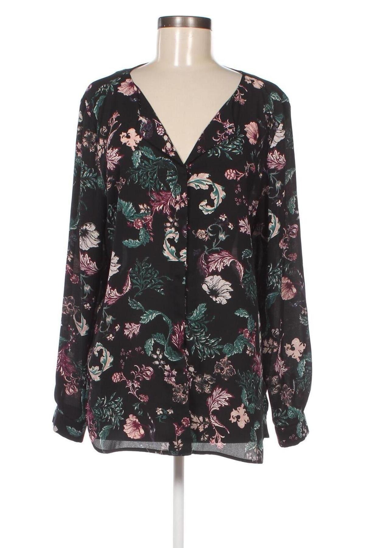 Γυναικείο πουκάμισο VILA, Μέγεθος XL, Χρώμα Πολύχρωμο, Τιμή 10,23 €