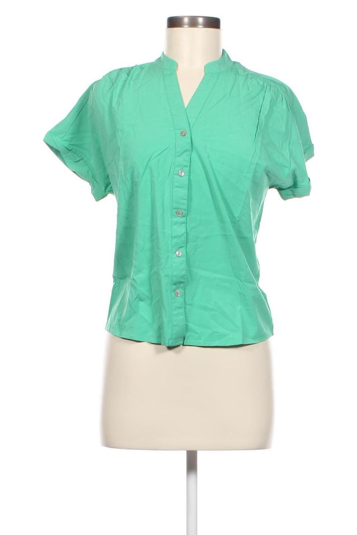 Дамска риза Vero Moda, Размер XS, Цвят Зелен, Цена 13,34 лв.