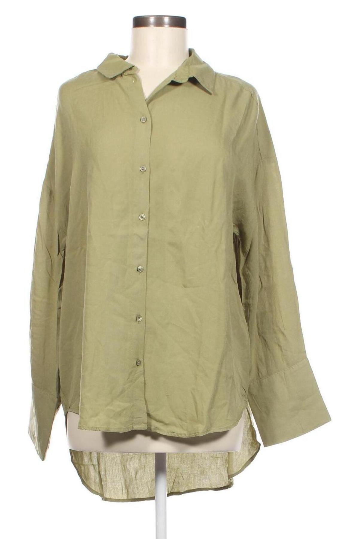 Γυναικείο πουκάμισο Vero Moda, Μέγεθος M, Χρώμα Πράσινο, Τιμή 7,11 €