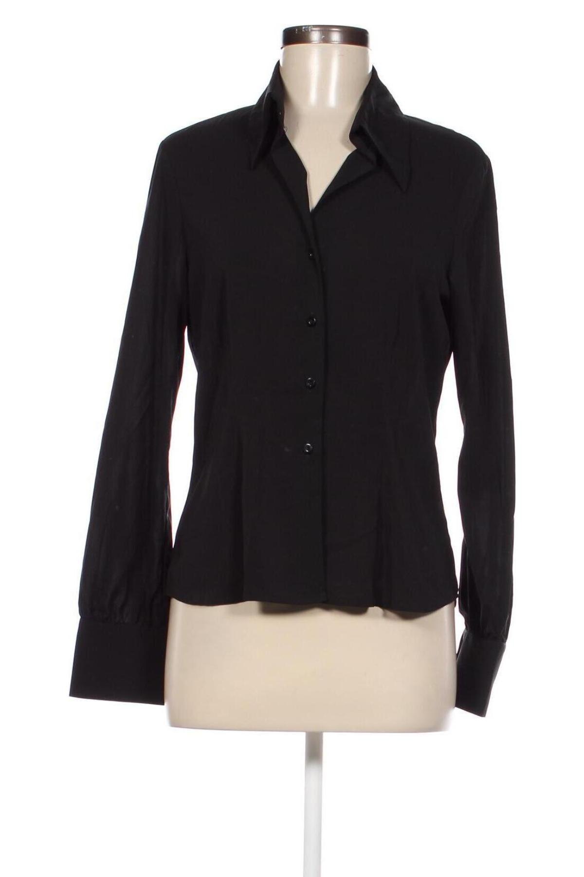 Γυναικείο πουκάμισο WE, Μέγεθος M, Χρώμα Μαύρο, Τιμή 3,71 €