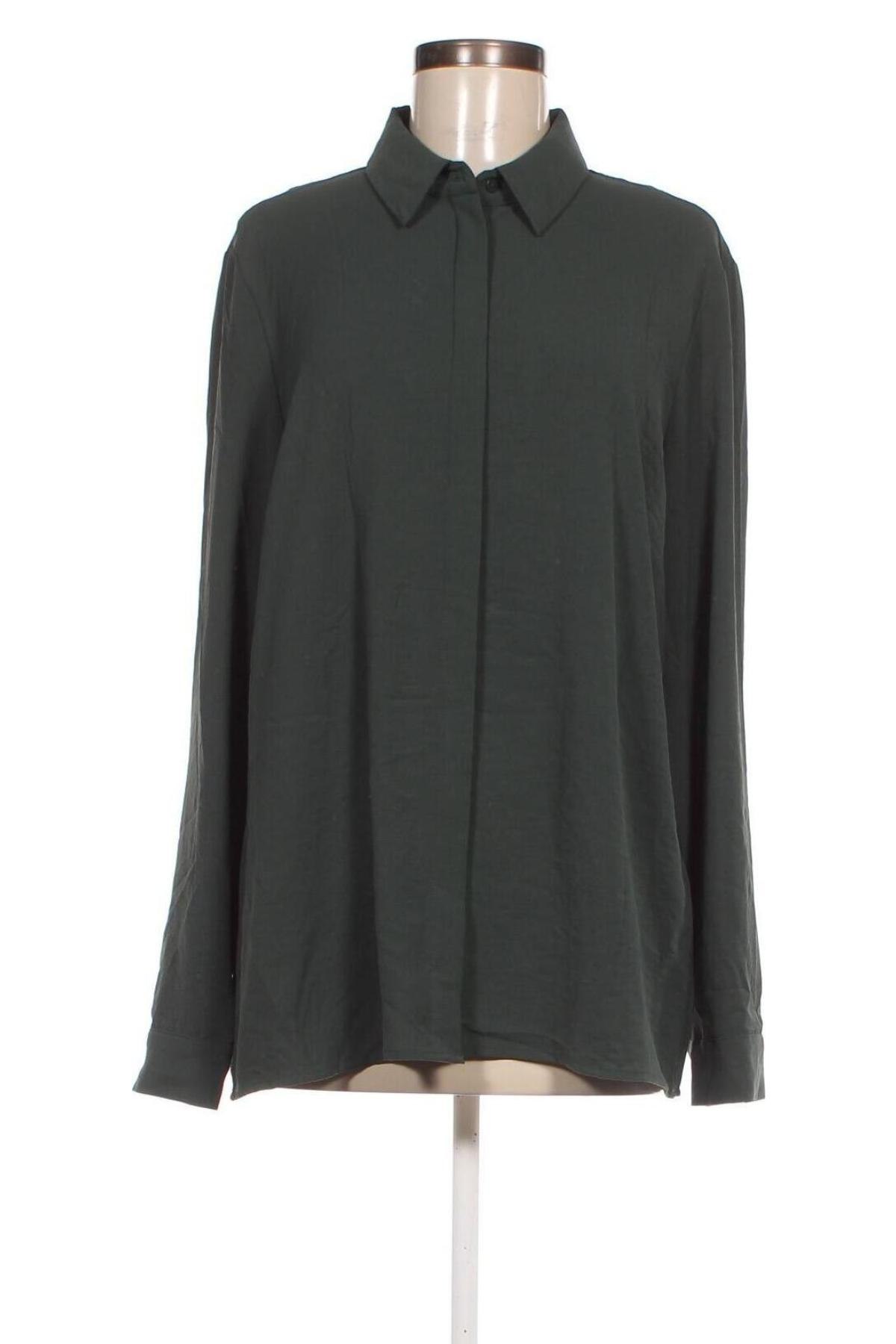 Γυναικείο πουκάμισο WE, Μέγεθος XL, Χρώμα Πράσινο, Τιμή 7,42 €