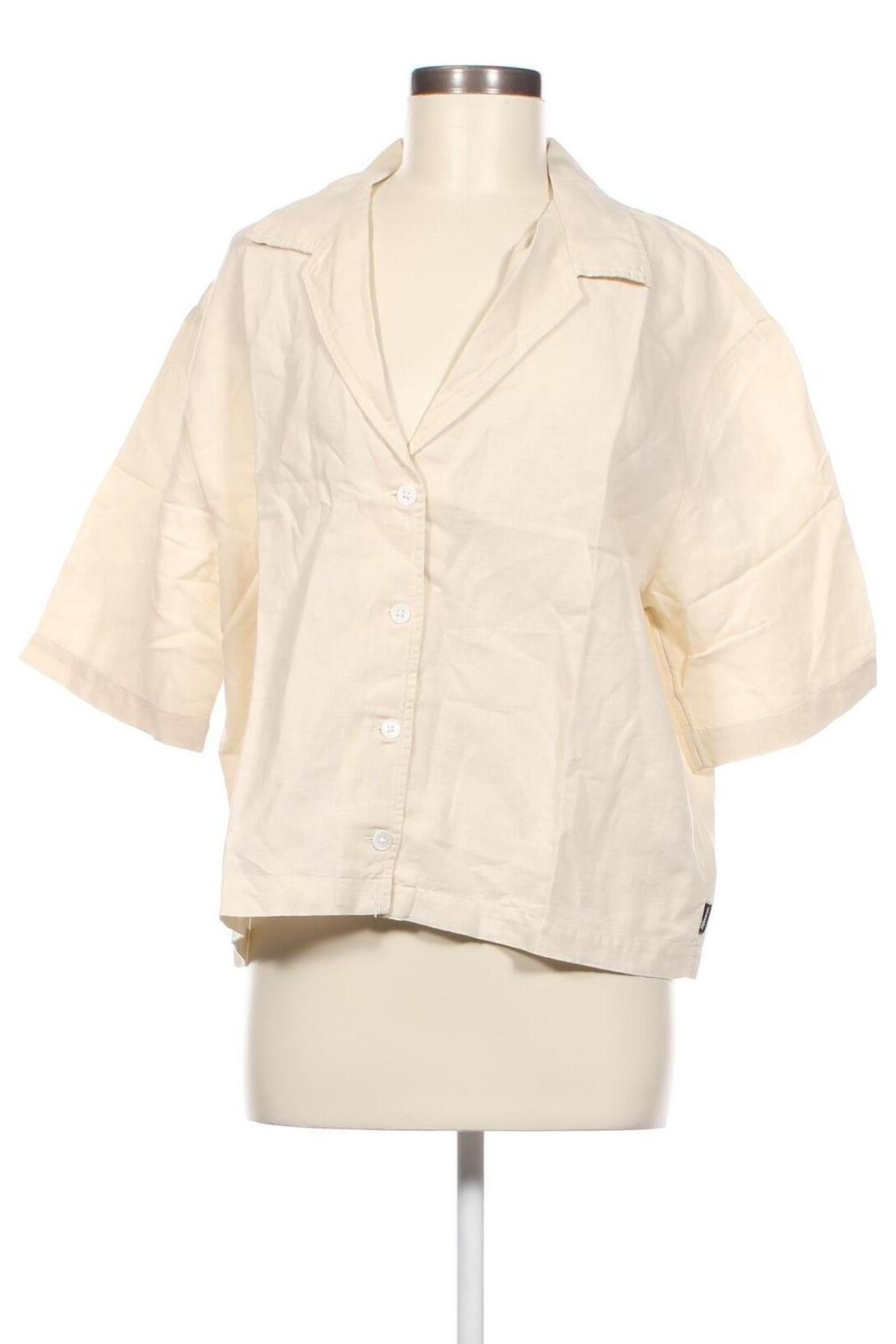 Γυναικείο πουκάμισο Wrangler, Μέγεθος M, Χρώμα Εκρού, Τιμή 18,93 €