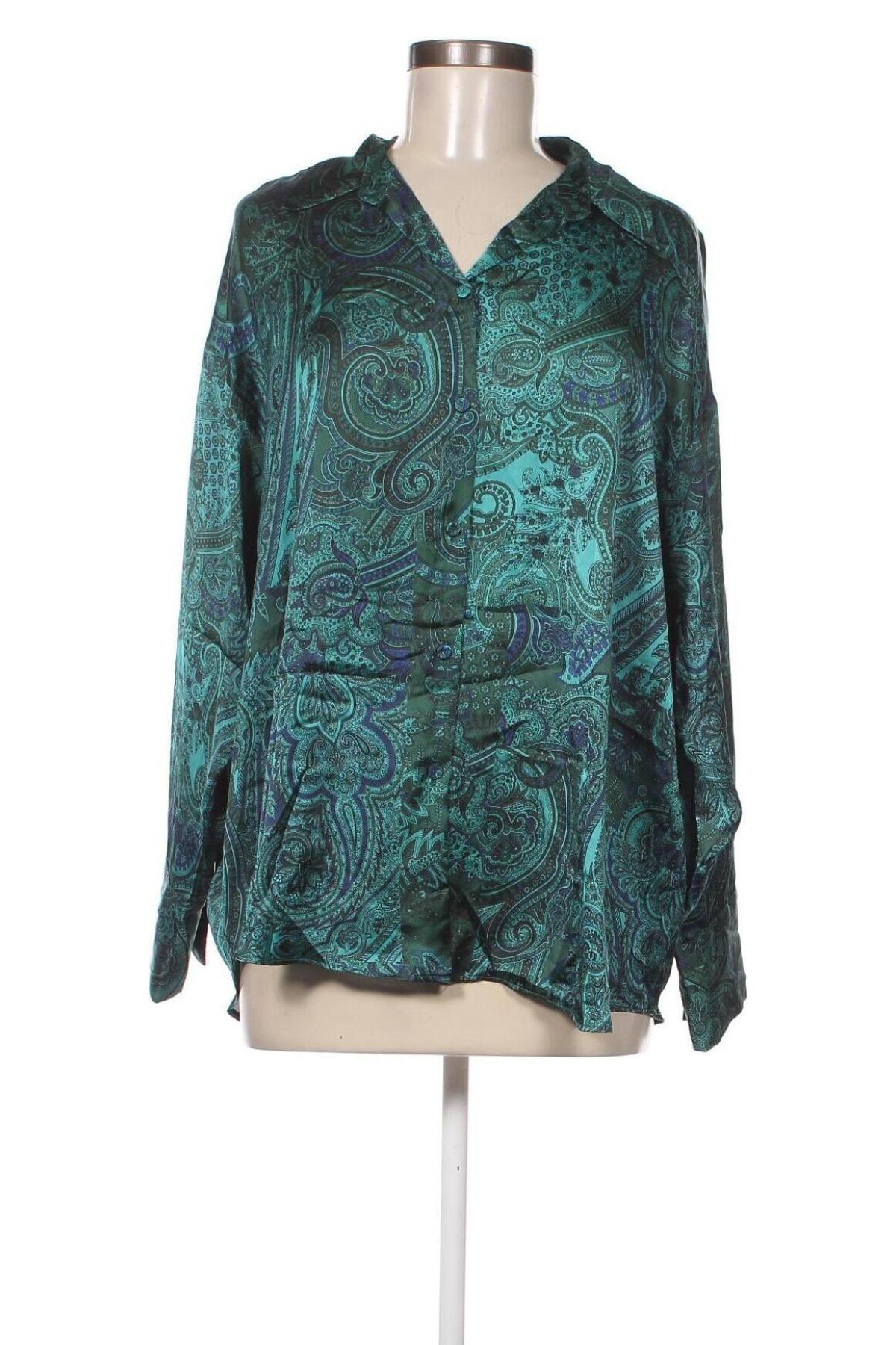 Dámská košile  Zara, Velikost L, Barva Zelená, Cena  430,00 Kč