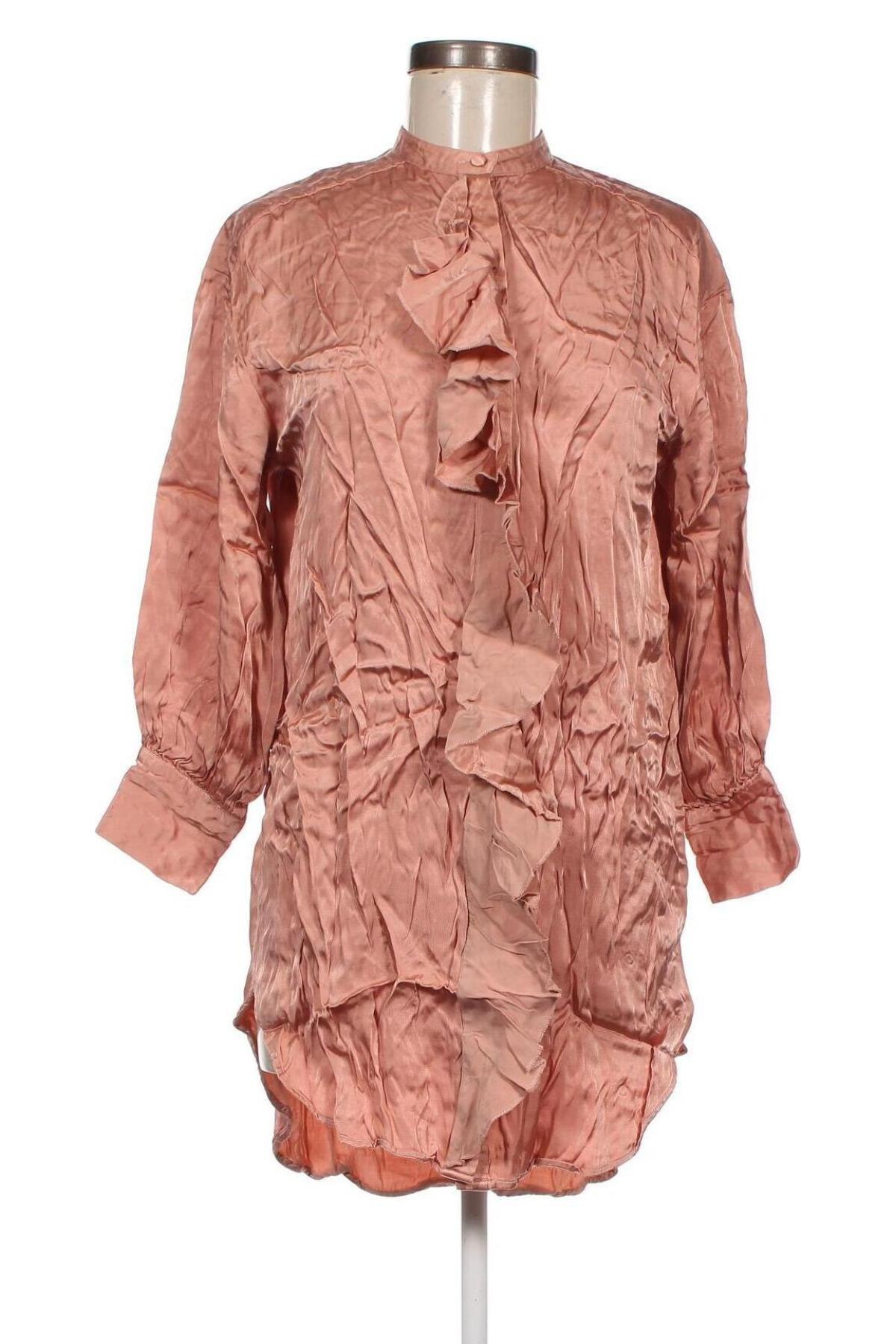 Dámská košile  Zara, Velikost M, Barva Růžová, Cena  237,00 Kč