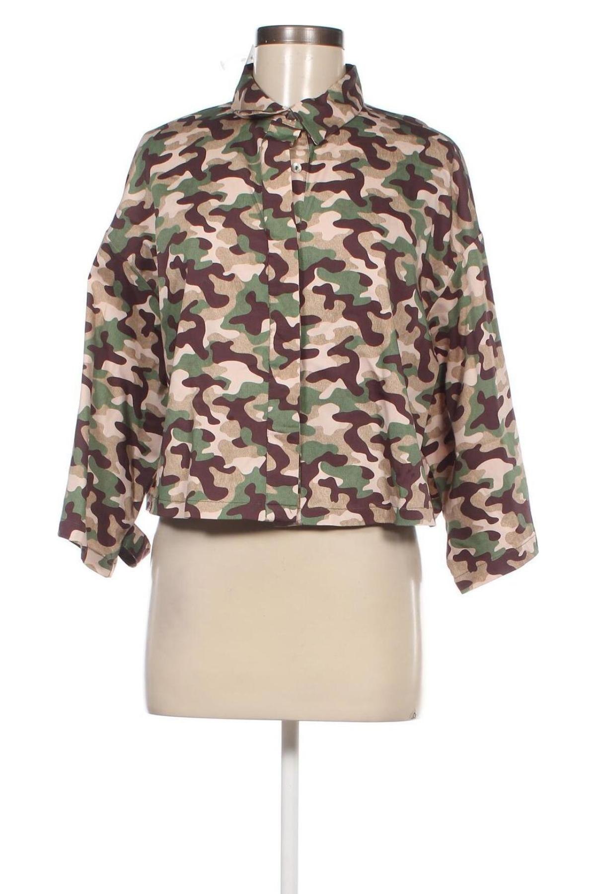 Γυναικείο πουκάμισο Zara, Μέγεθος M, Χρώμα Πολύχρωμο, Τιμή 5,00 €