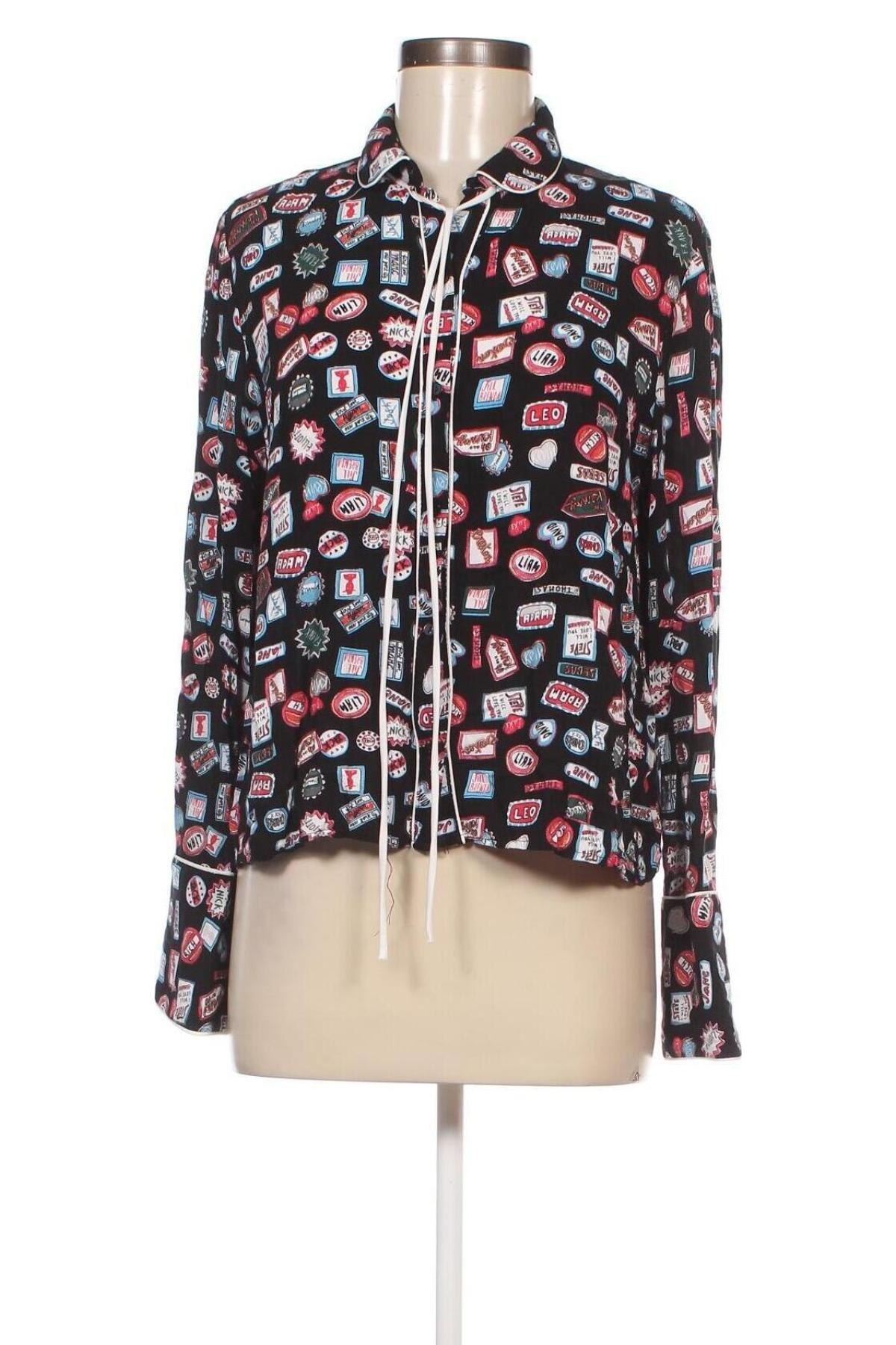 Γυναικείο πουκάμισο Zara Trafaluc, Μέγεθος M, Χρώμα Πολύχρωμο, Τιμή 7,04 €