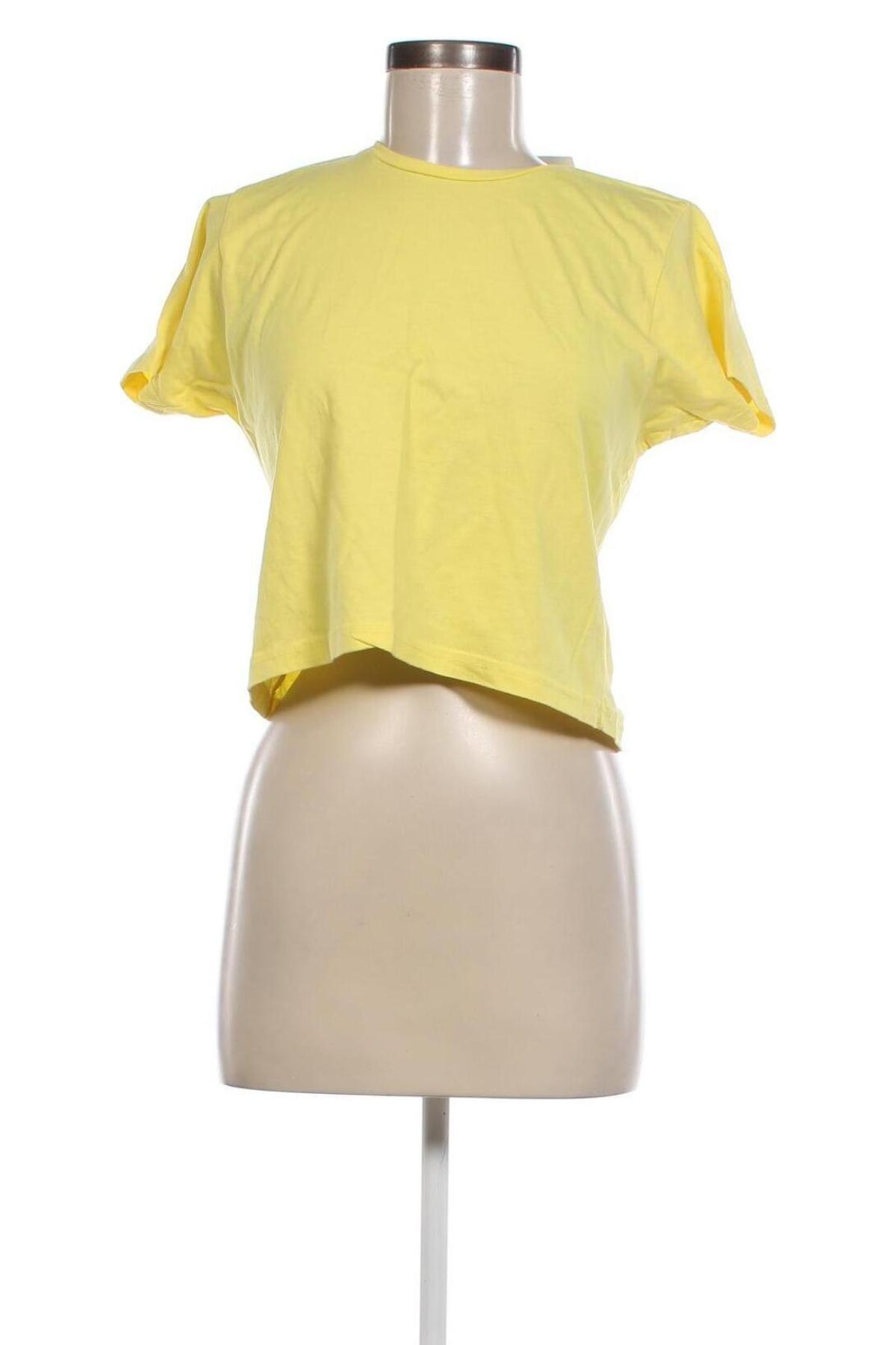Γυναικείο t-shirt, Μέγεθος M, Χρώμα Κίτρινο, Τιμή 6,65 €