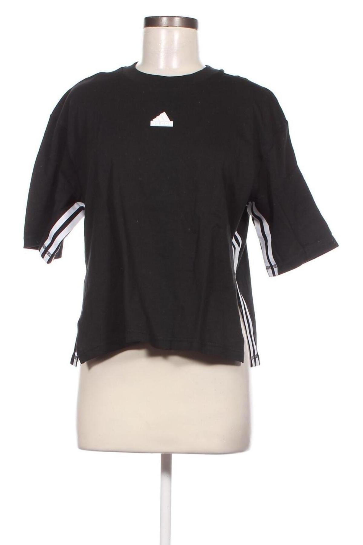 Дамска тениска Adidas, Размер XS, Цвят Черен, Цена 62,00 лв.