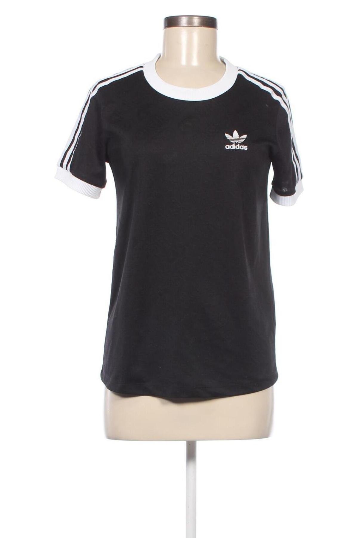 Γυναικείο t-shirt Adidas Originals, Μέγεθος S, Χρώμα Μαύρο, Τιμή 13,81 €