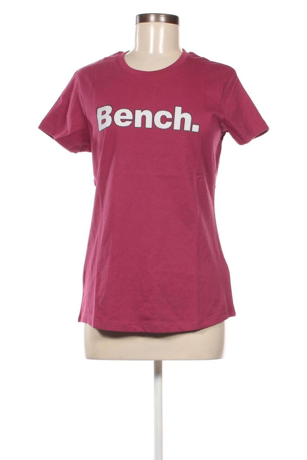 Дамска тениска Bench, Размер L, Цвят Розов, Цена 36,00 лв.