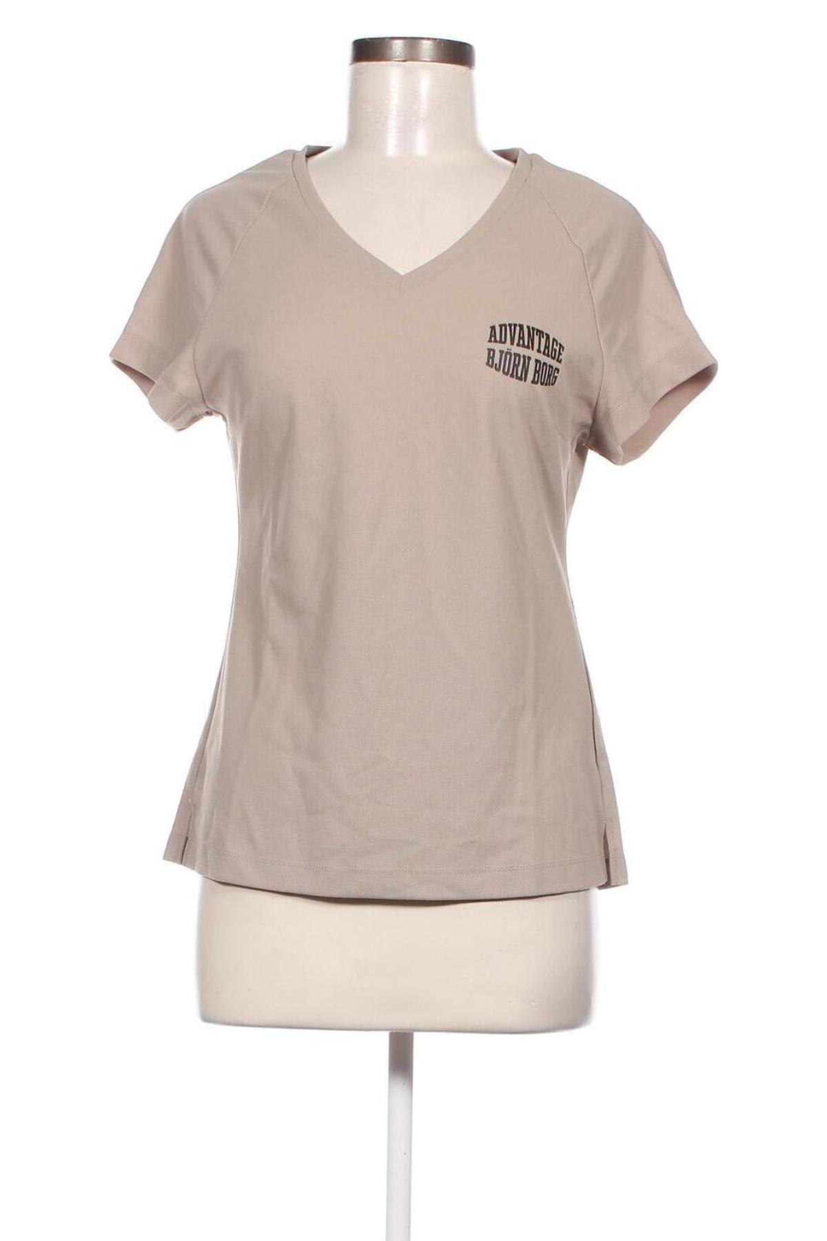 Γυναικείο t-shirt Bjorn Borg, Μέγεθος S, Χρώμα Γκρί, Τιμή 16,30 €
