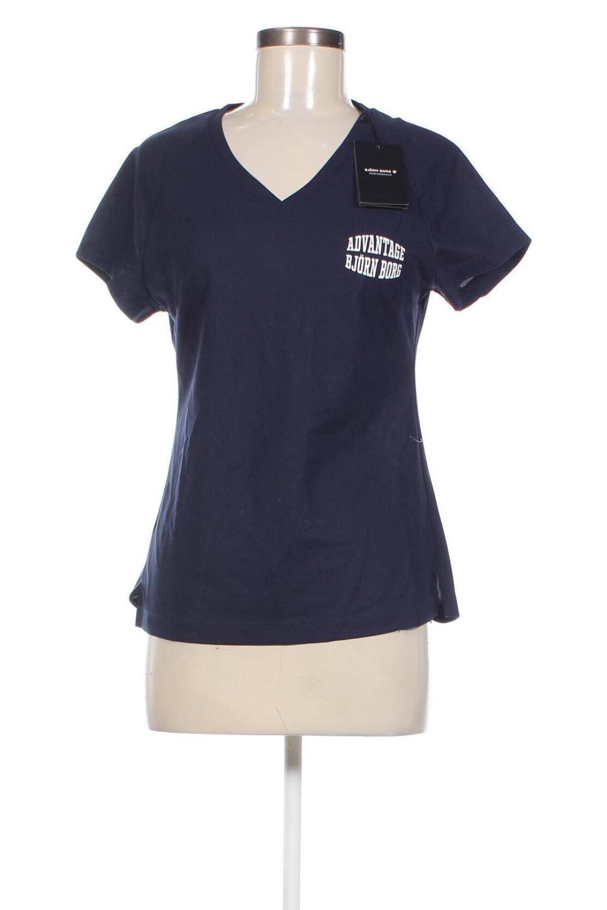 Γυναικείο t-shirt Bjorn Borg, Μέγεθος M, Χρώμα Μπλέ, Τιμή 16,30 €