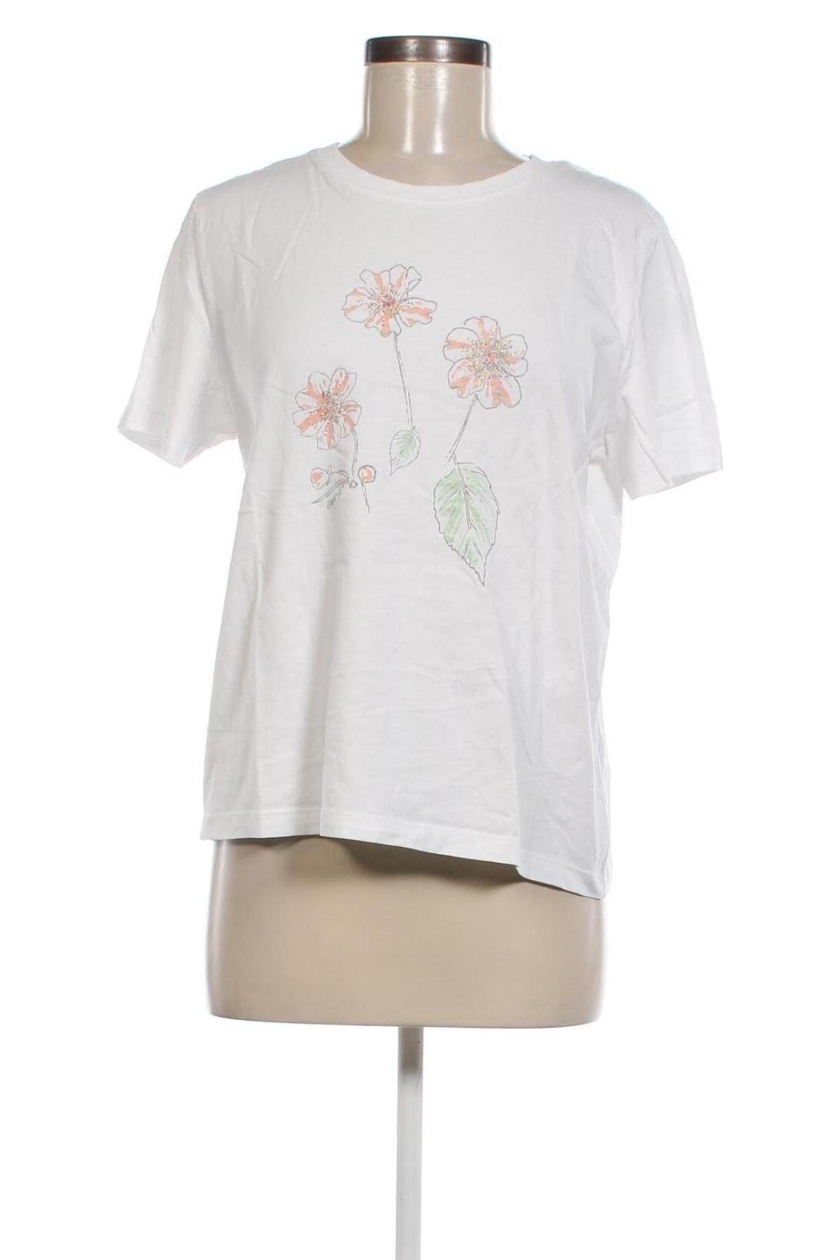 Damen T-Shirt Esprit, Größe M, Farbe Weiß, Preis 18,56 €