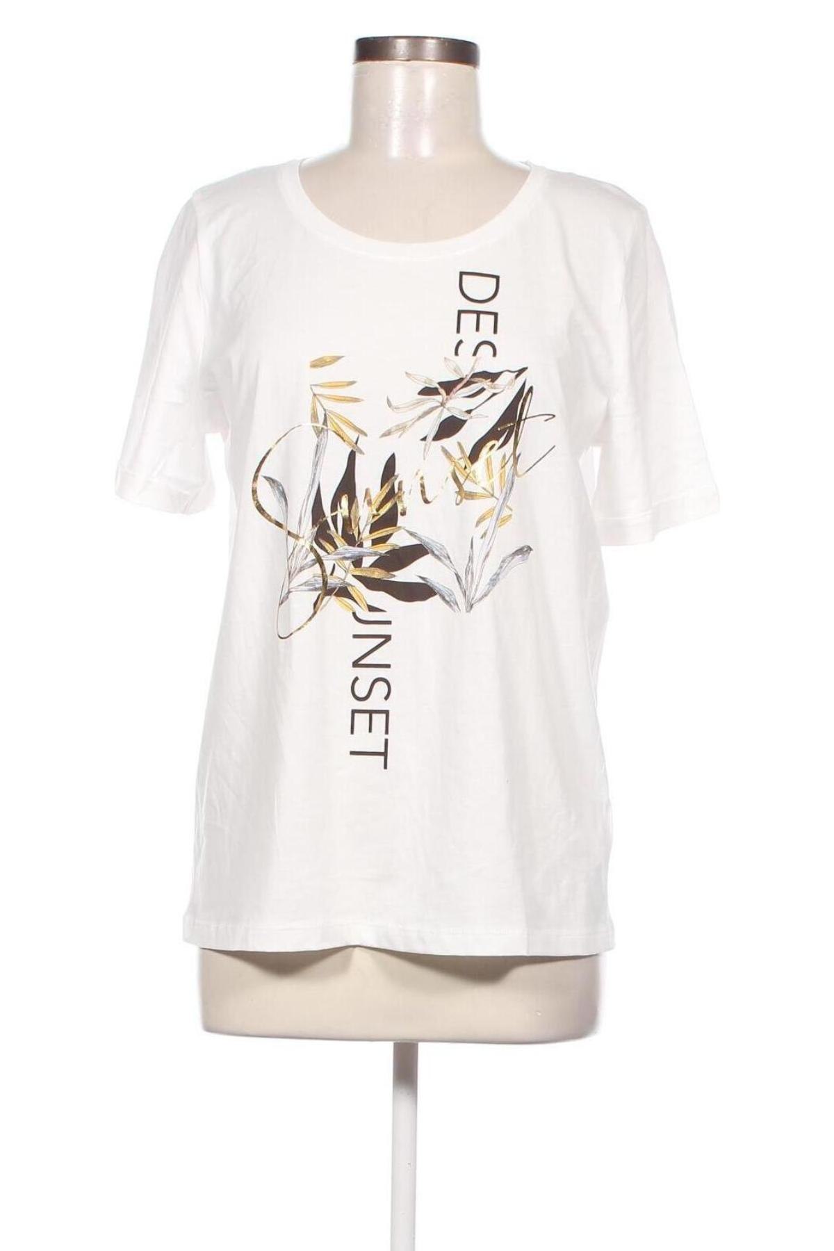 Damen T-Shirt Gerry Weber, Größe M, Farbe Weiß, Preis € 31,96