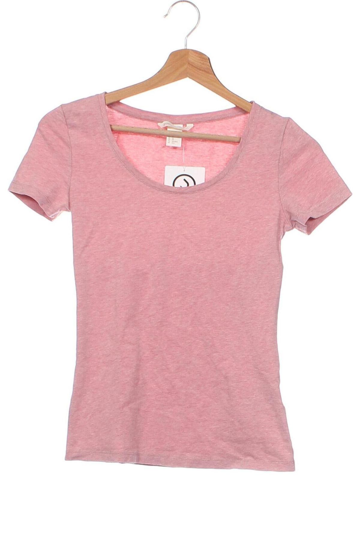 Dámske tričko H&M, Veľkosť XS, Farba Ružová, Cena  6,62 €