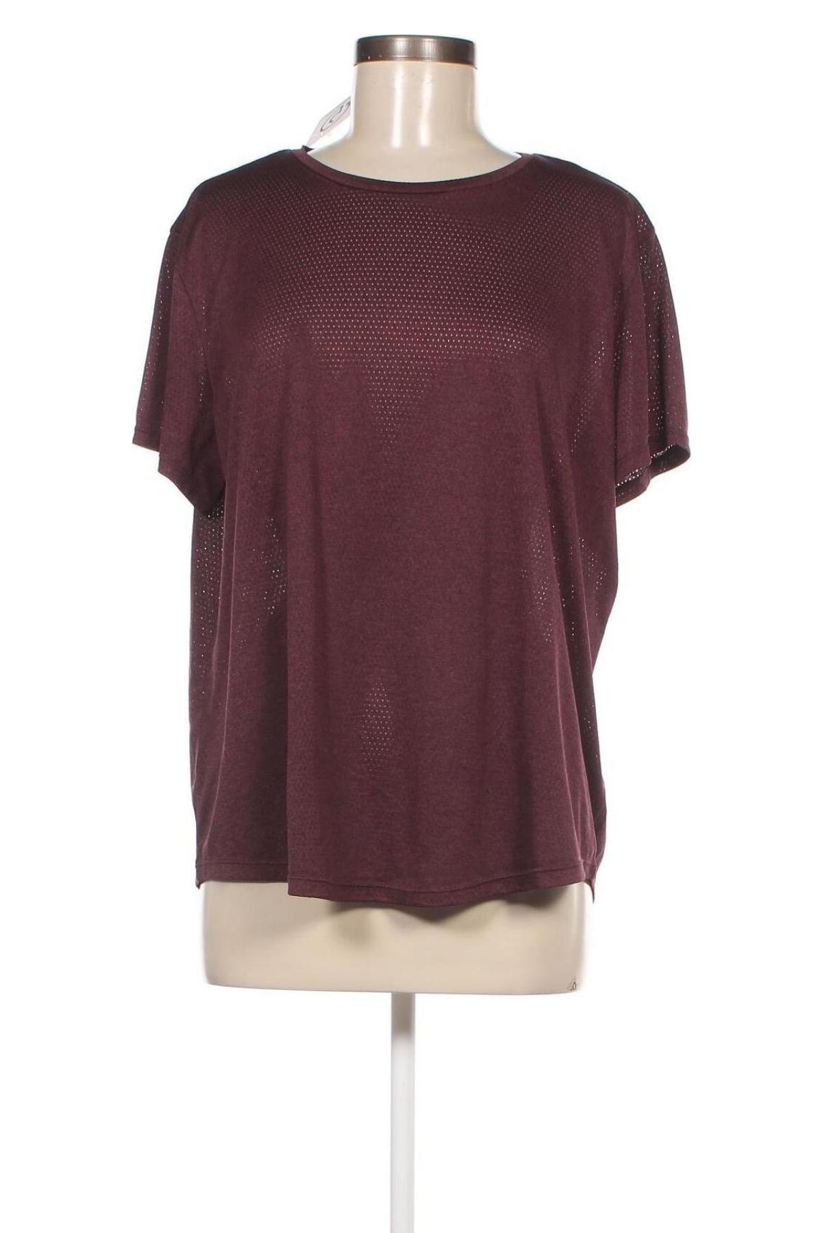 Γυναικείο t-shirt H&M Sport, Μέγεθος XL, Χρώμα Κόκκινο, Τιμή 7,00 €