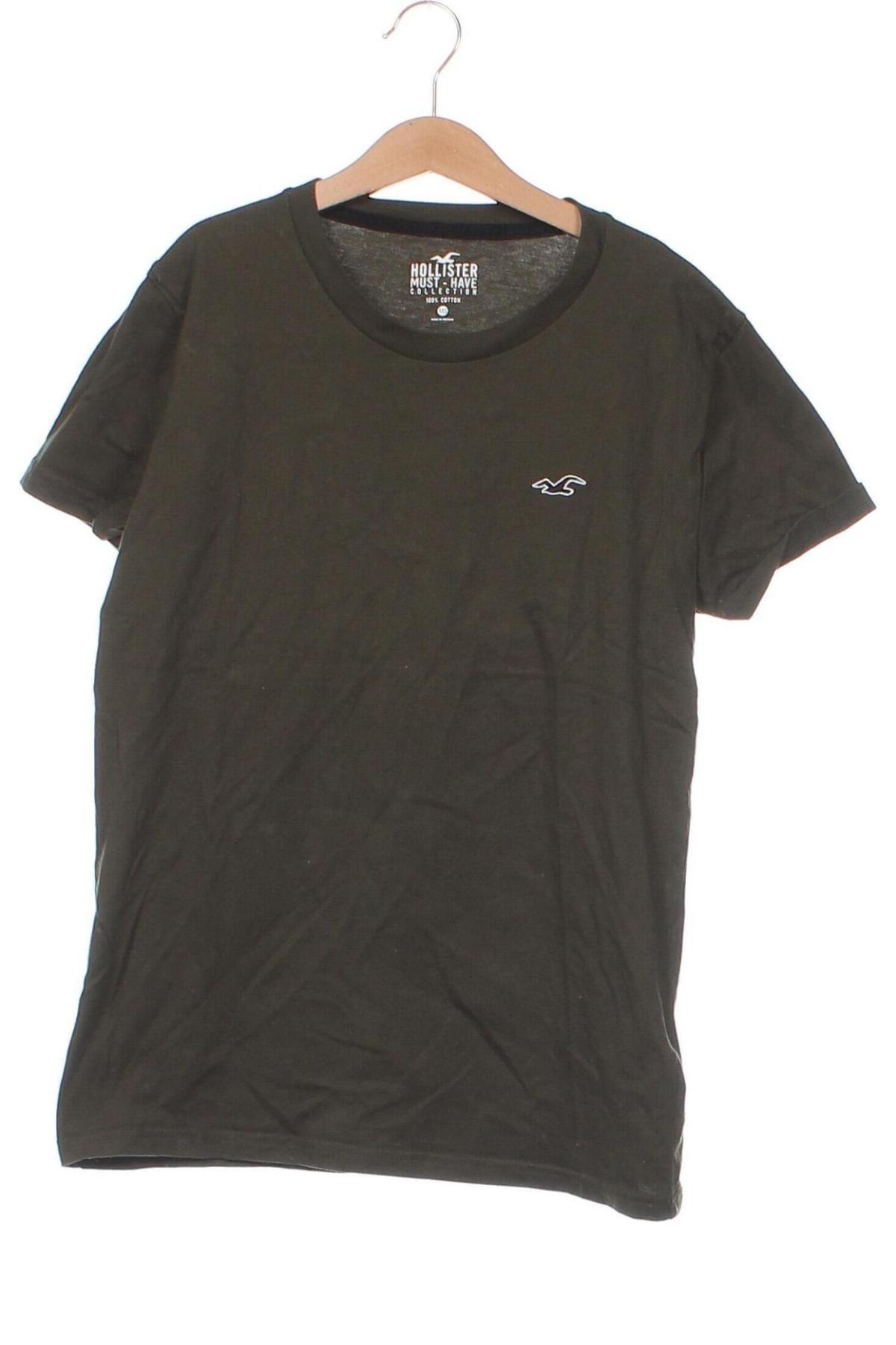 Damen T-Shirt Hollister, Größe XXS, Farbe Grün, Preis € 8,00