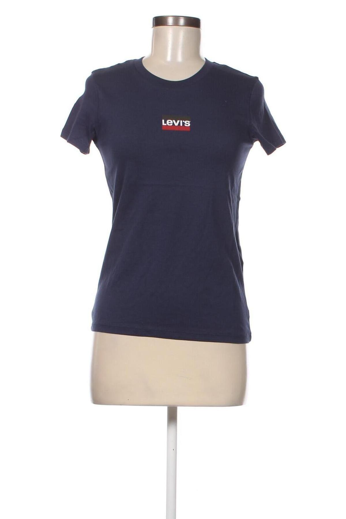 Damen T-Shirt Levi's, Größe XXS, Farbe Blau, Preis 15,02 €