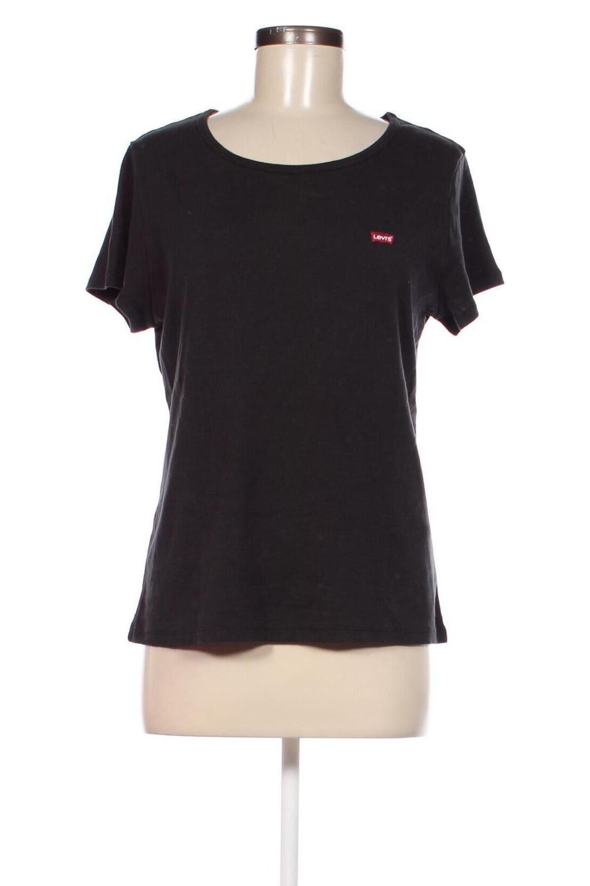 Damen T-Shirt Levi's, Größe XL, Farbe Schwarz, Preis 31,96 €